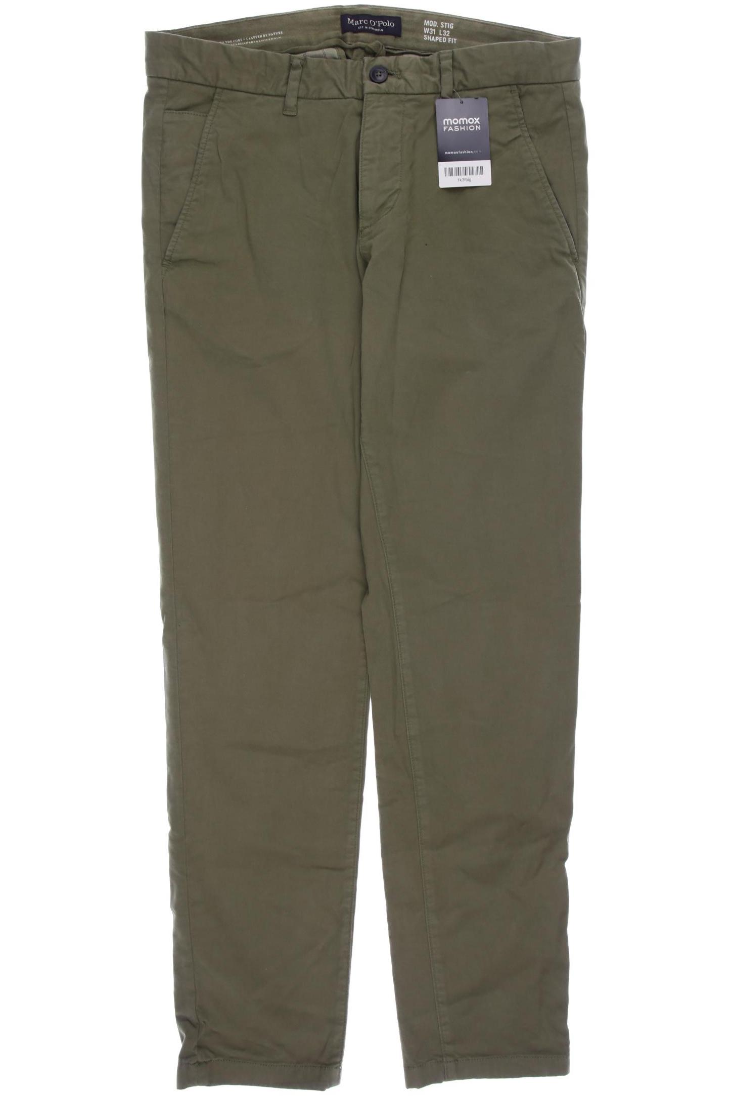

Marc O Polo Herren Stoffhose, grün, Gr. 31
