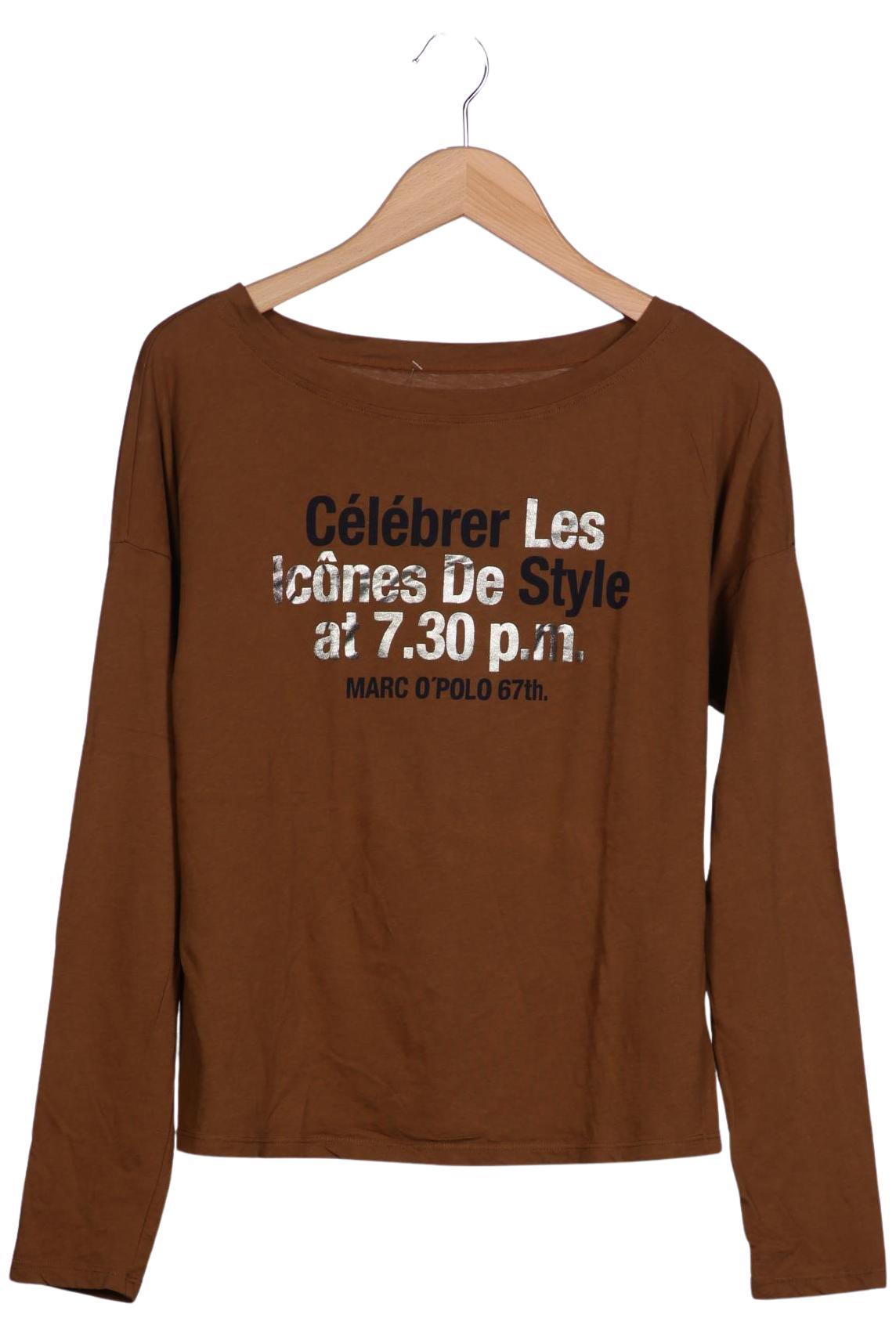 

Marc O Polo Damen Langarmshirt, braun, Gr. 36