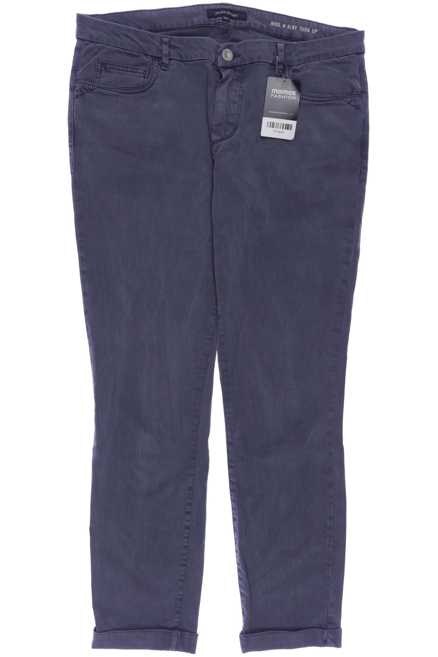 

Marc O Polo Damen Stoffhose, blau, Gr. 32