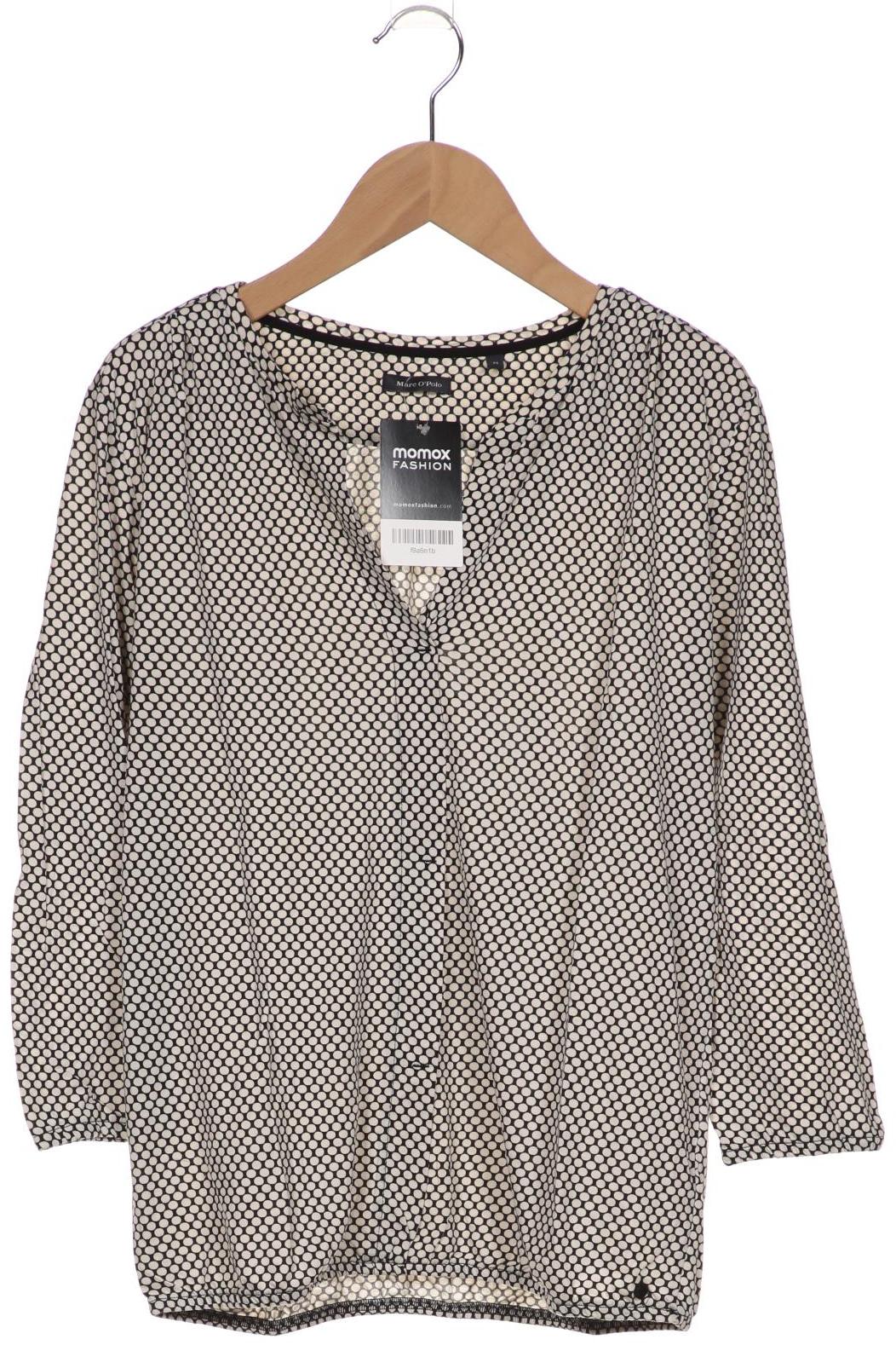 

Marc O Polo Damen Langarmshirt, weiß, Gr. 38