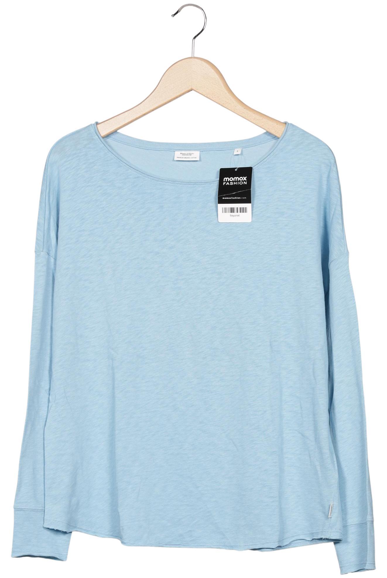 

Marc O Polo Damen Langarmshirt, hellblau, Gr. 36