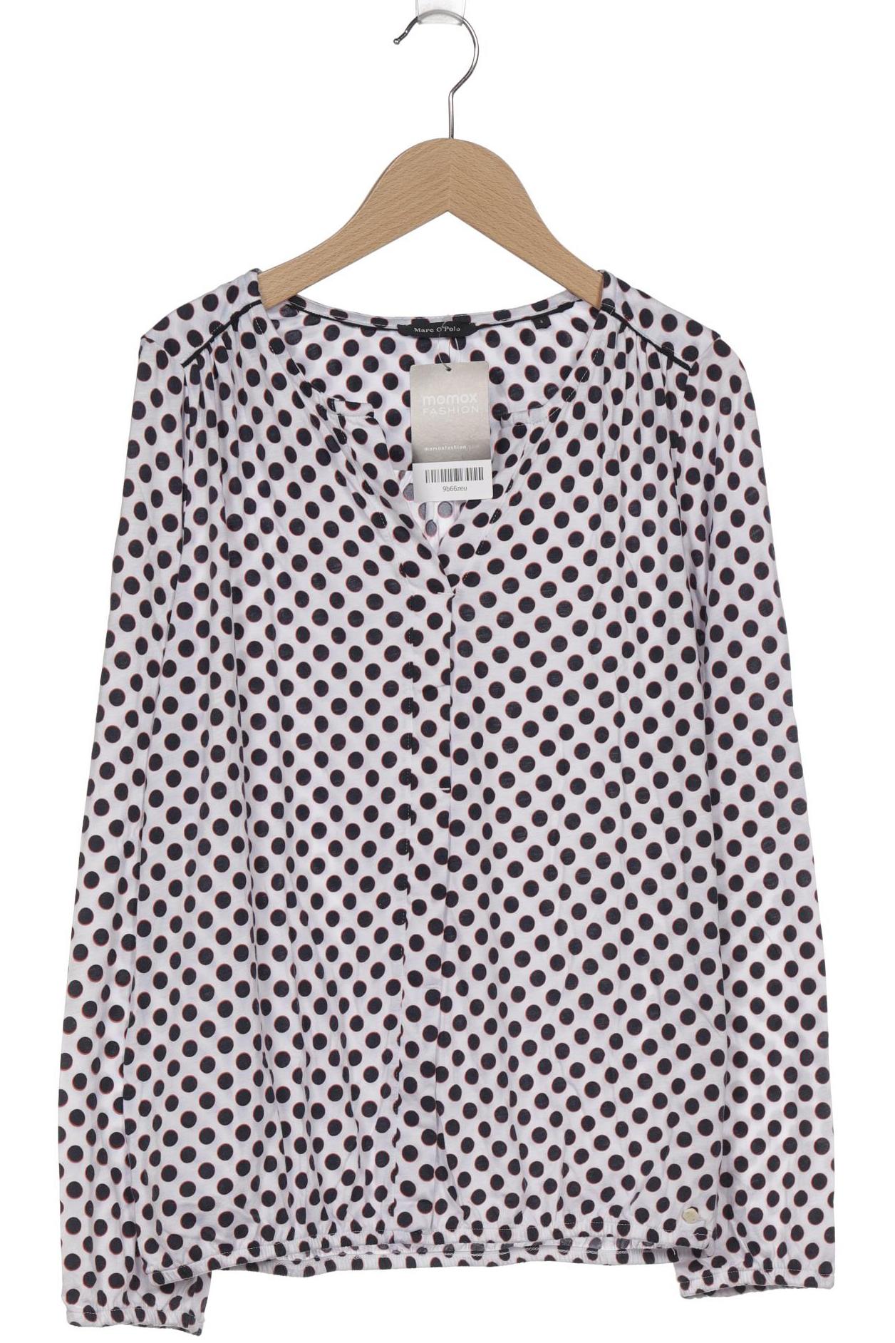 

Marc O Polo Damen Langarmshirt, weiß, Gr. 36