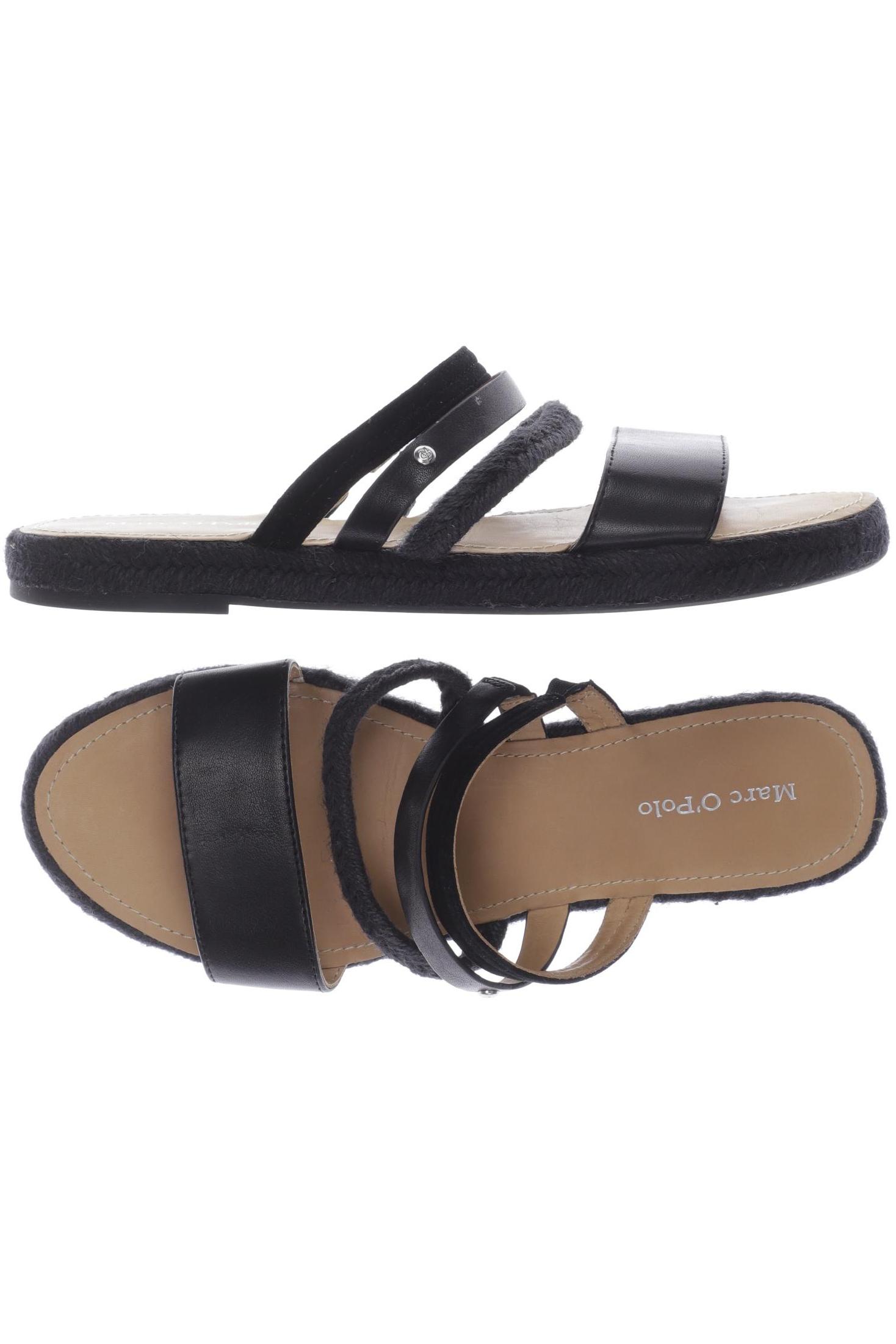 

Marc O Polo Damen Sandale, schwarz, Gr. 40