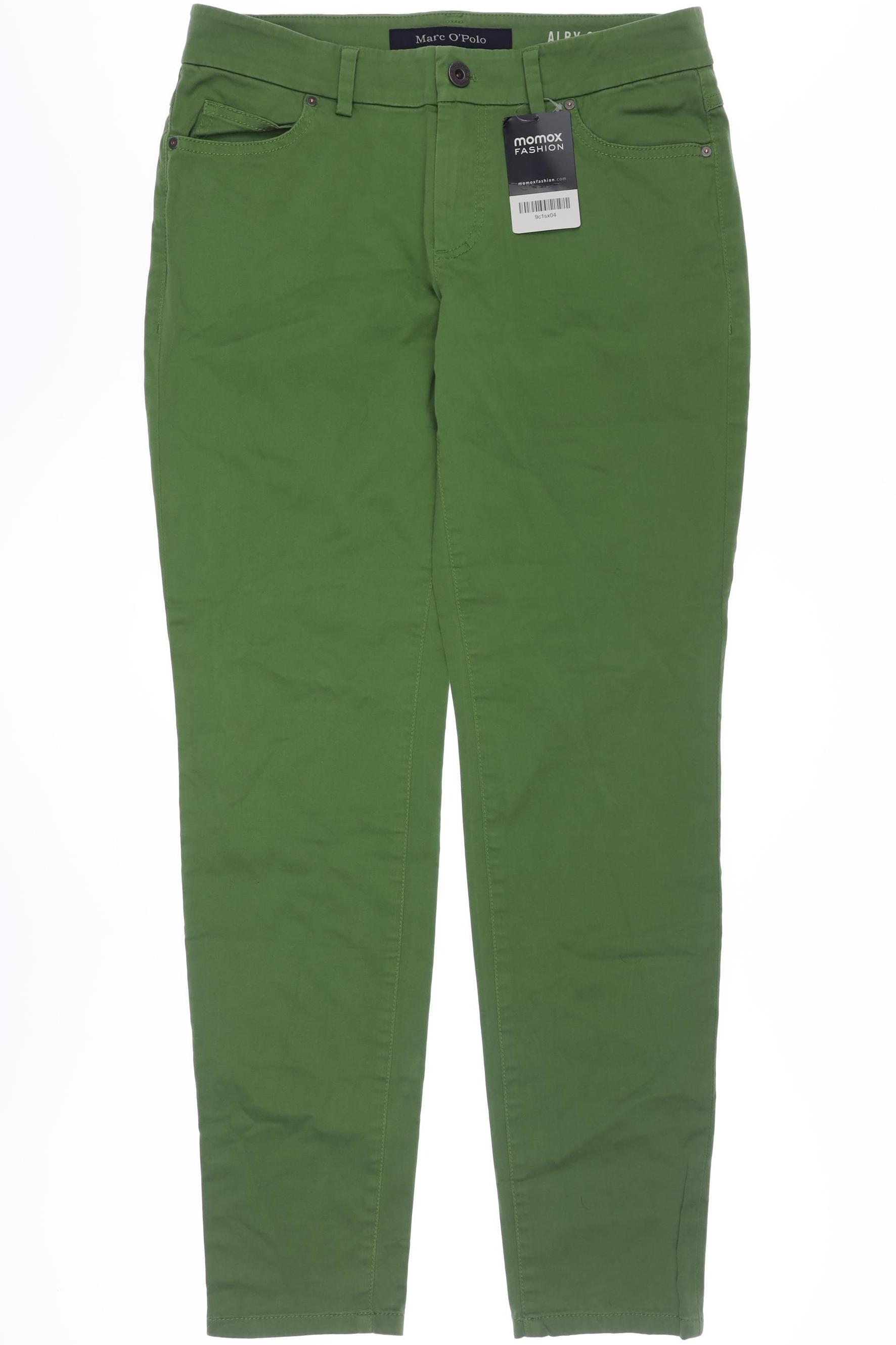 

Marc O Polo Damen Stoffhose, grün, Gr. 28