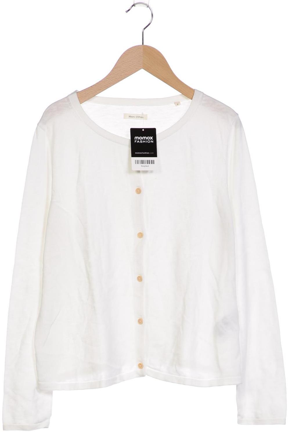 

Marc O Polo Damen Strickjacke, weiß, Gr. 38