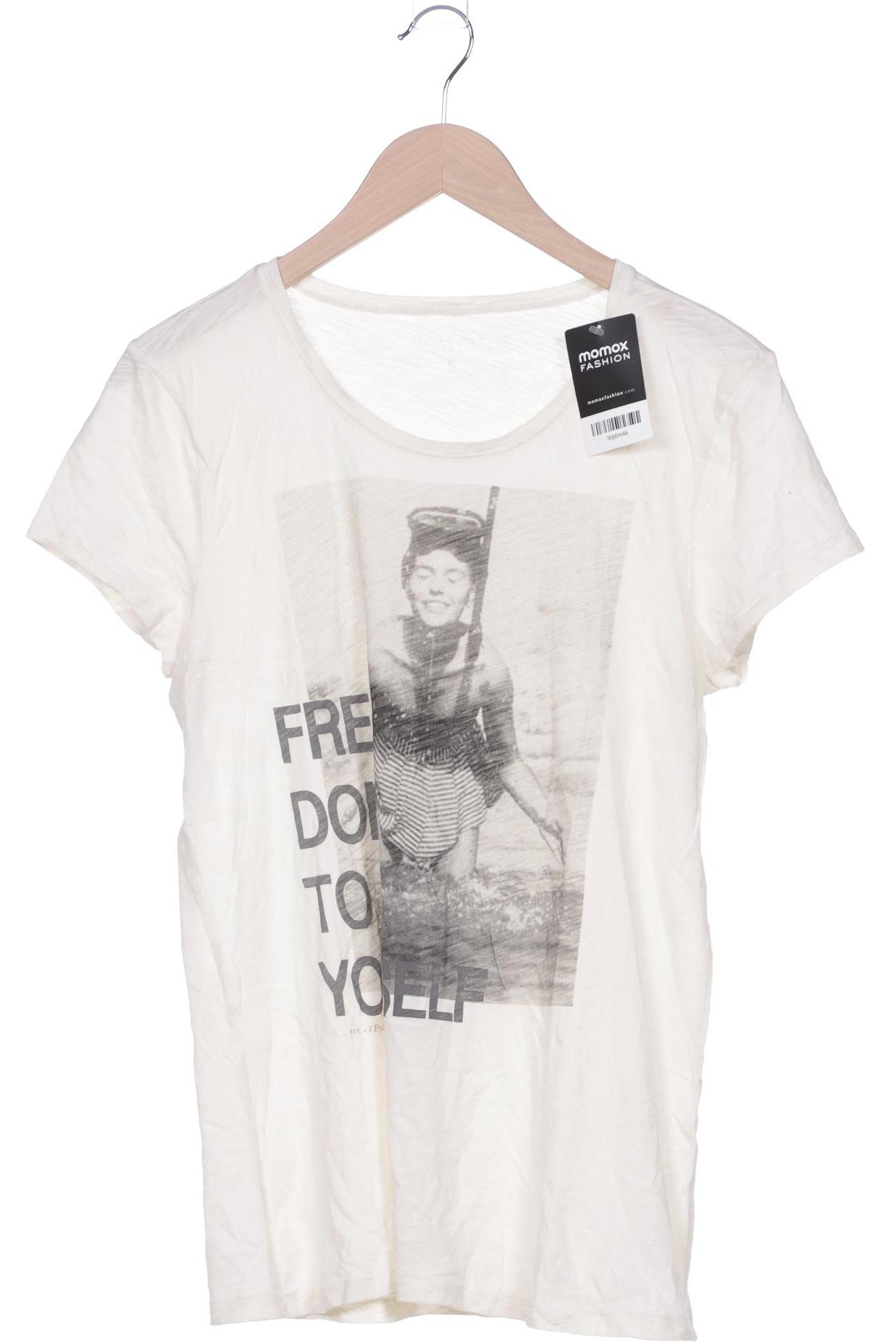 

Marc O Polo Damen T-Shirt, cremeweiß