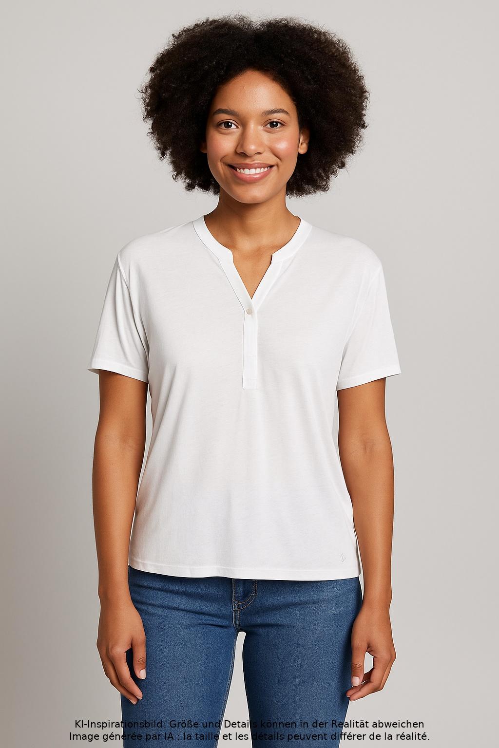 

Marc O Polo Damen T-Shirt, weiß, Gr. 38