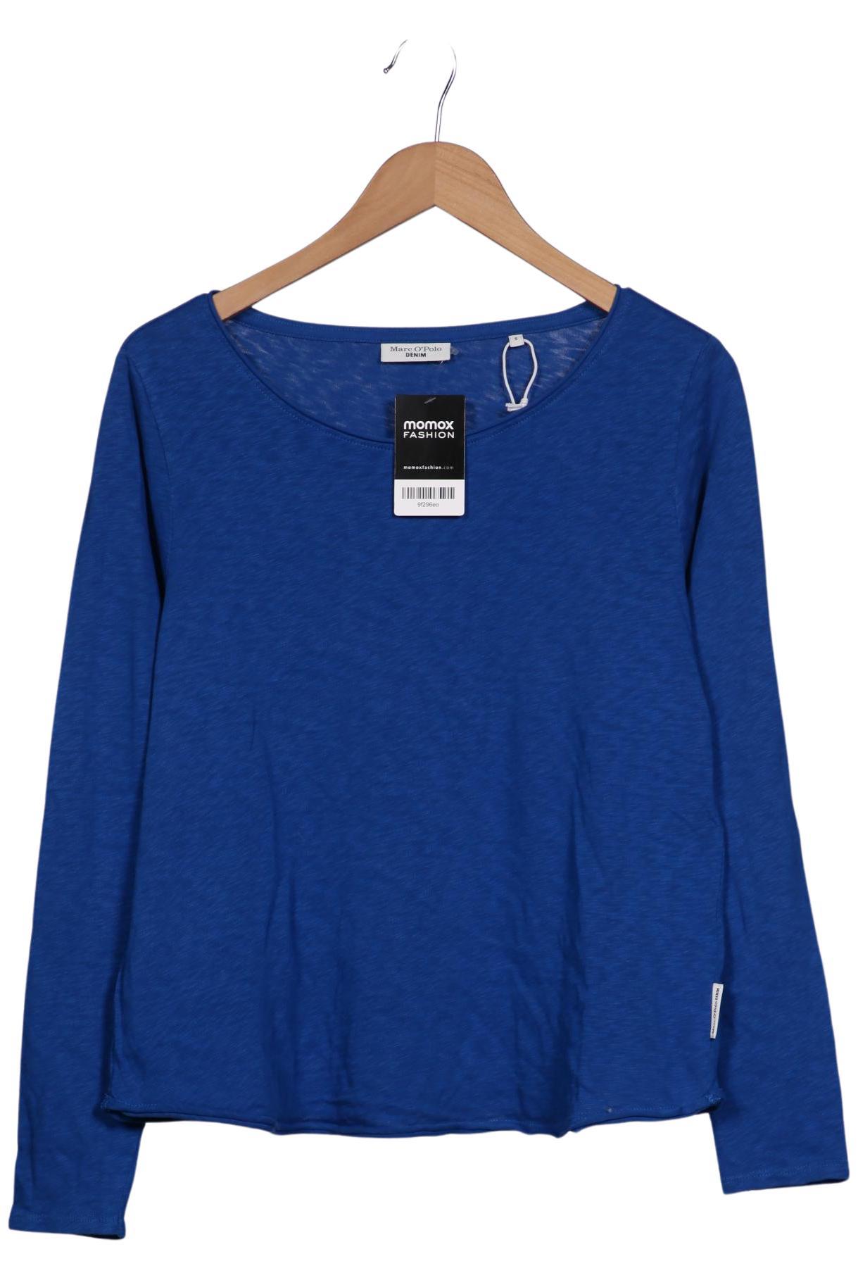 

Marc O Polo Damen Langarmshirt, blau, Gr. 36