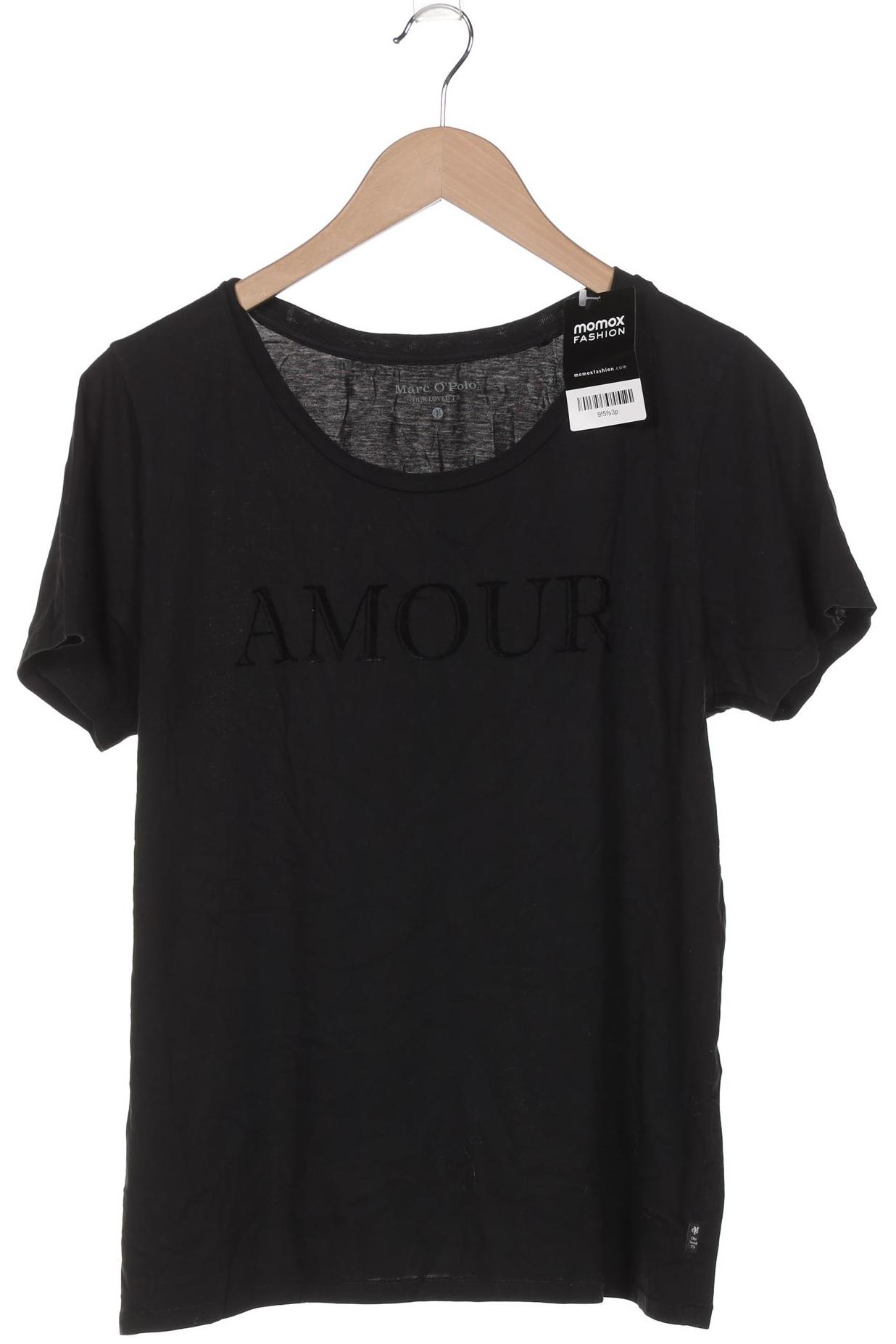 

Marc O Polo Damen T-Shirt, schwarz, Gr. 46