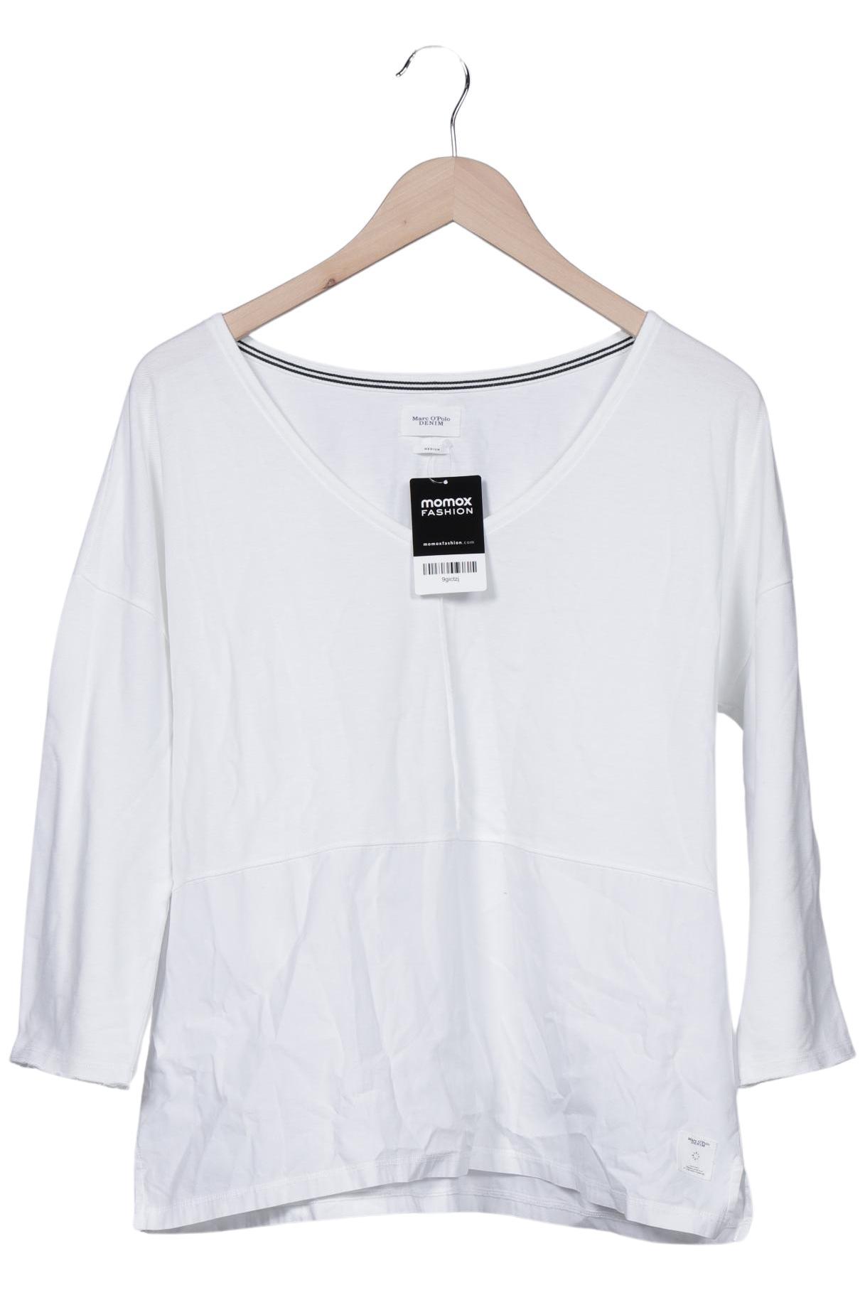 

Marc O Polo Damen Langarmshirt, weiß, Gr. 38