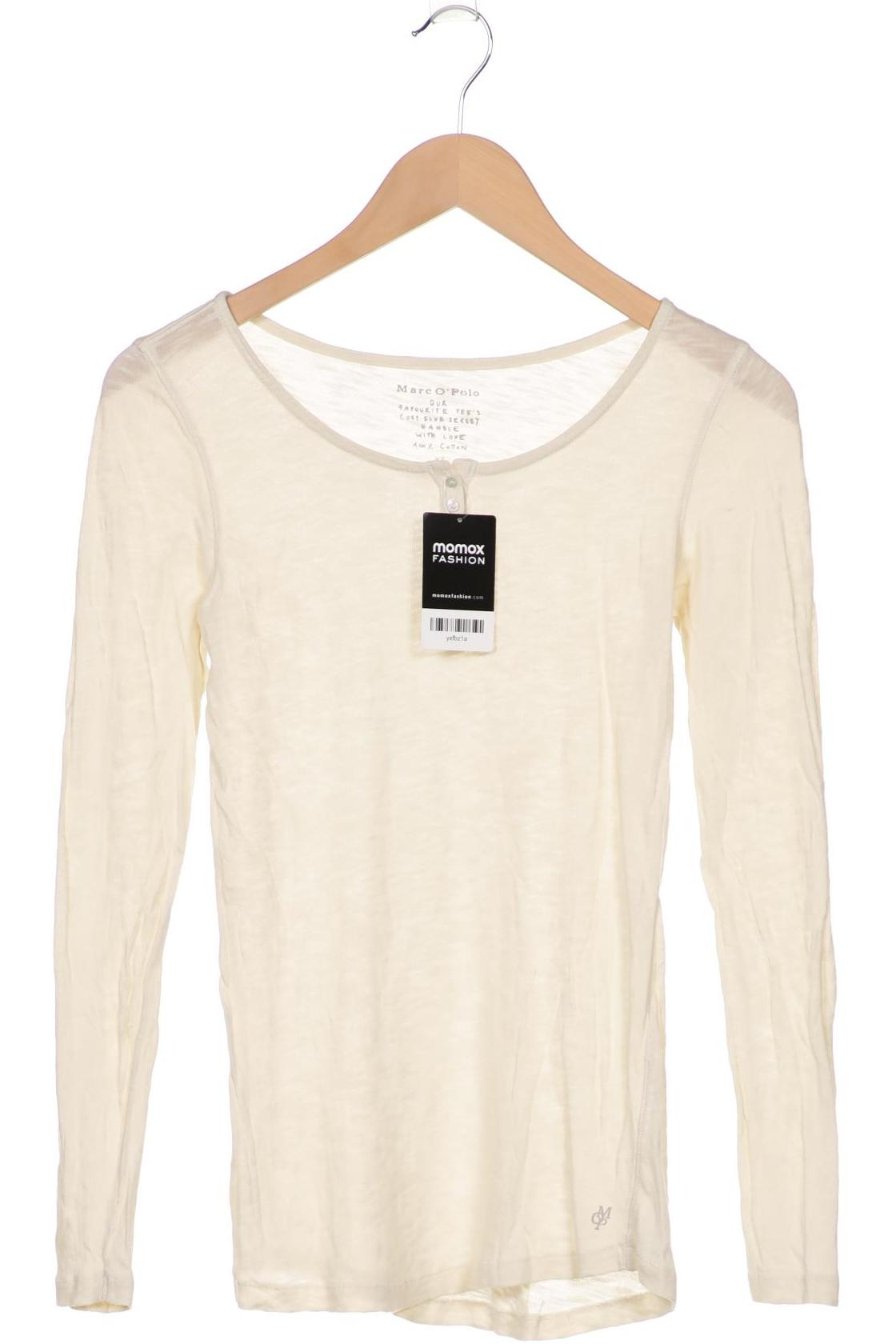 

Marc O Polo Damen Langarmshirt, cremeweiß