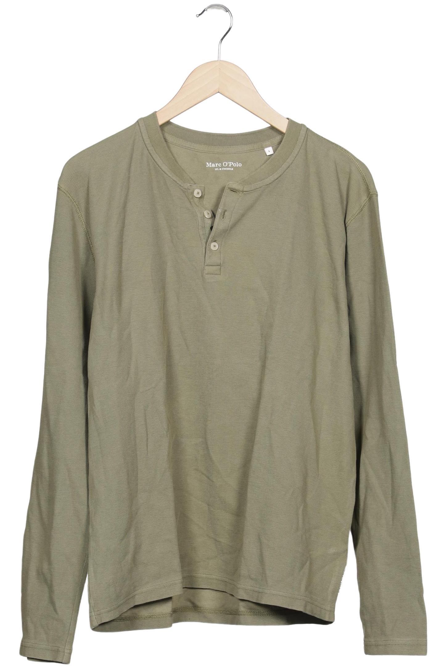 

Marc O Polo Herren Langarmshirt, grün, Gr. 52