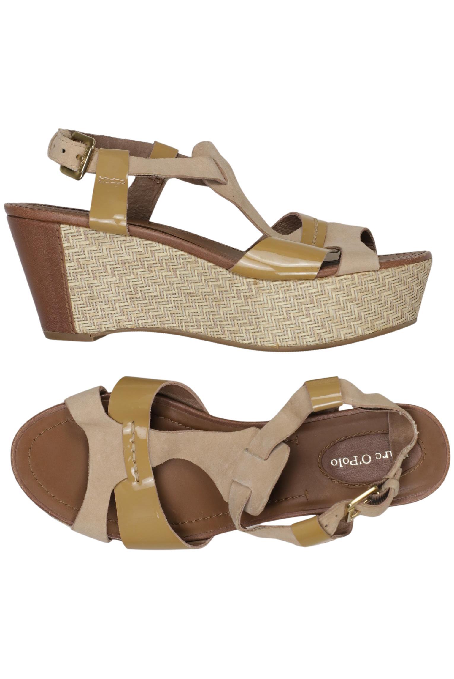 

Marc O Polo Damen Sandale, beige, Gr. 4.5
