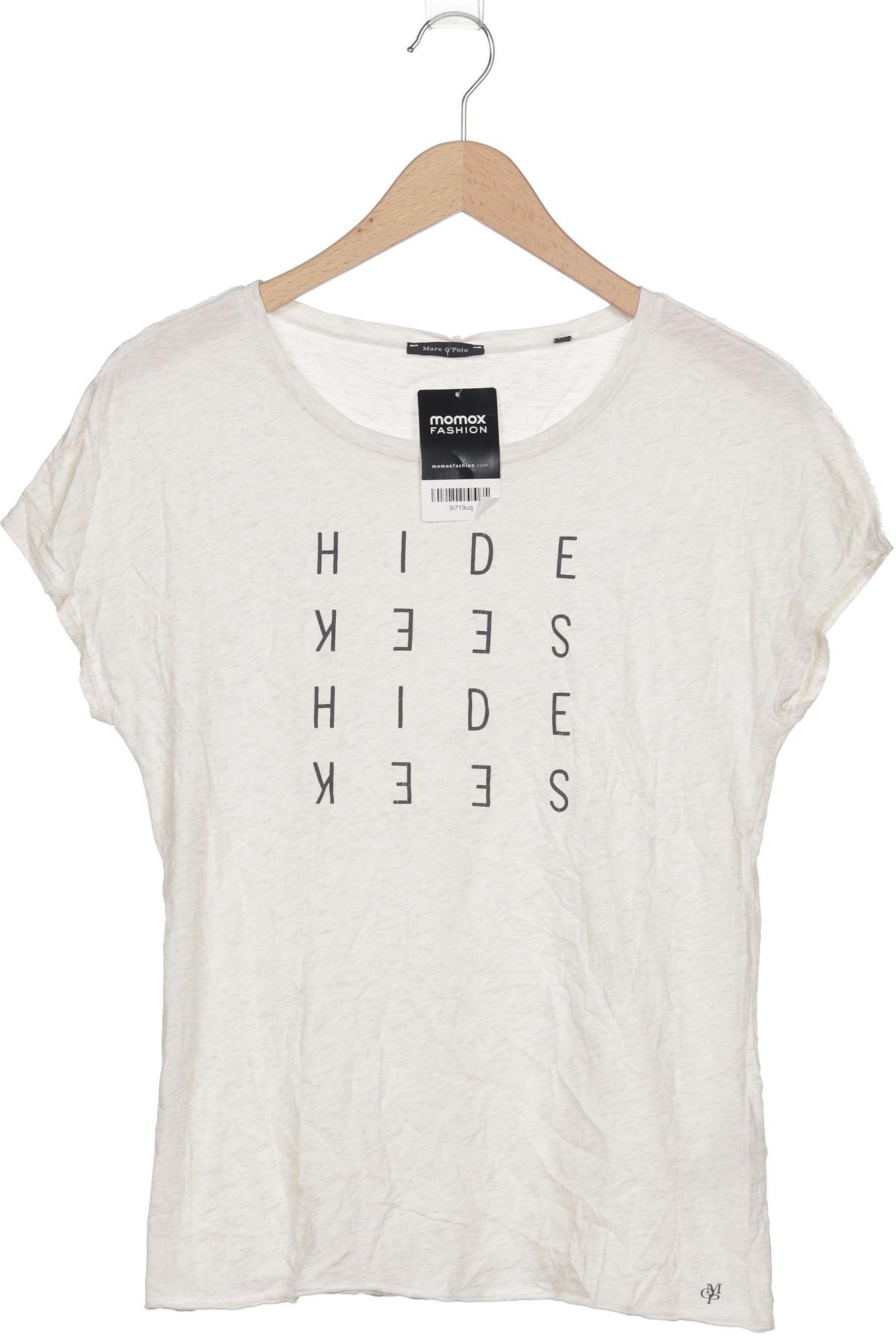 

Marc O Polo Damen T-Shirt, cremeweiß, Gr. 34