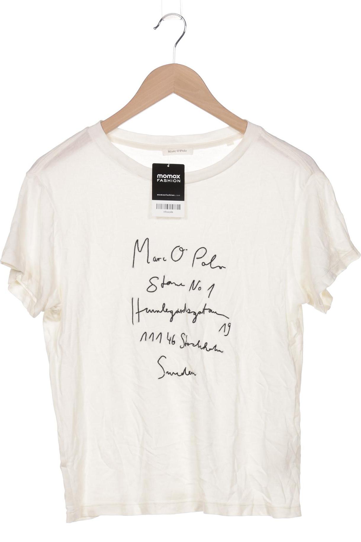 

Marc O Polo Damen T-Shirt, cremeweiß, Gr. 32