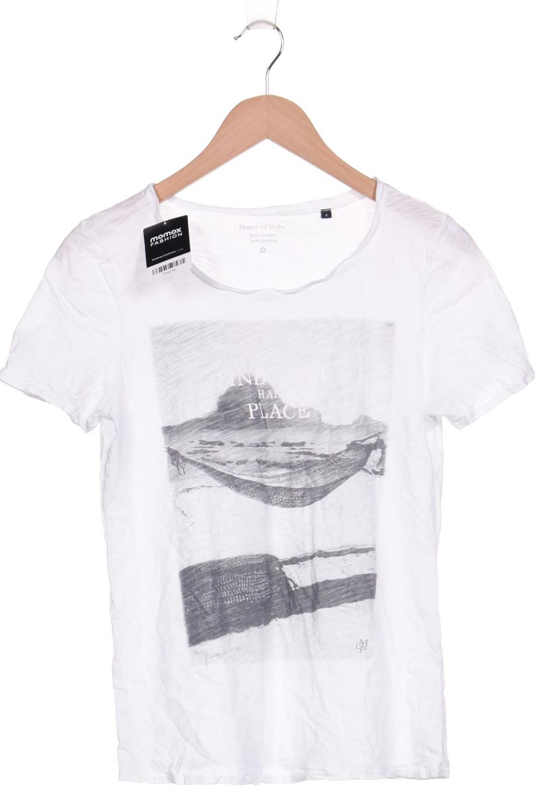

Marc O Polo Damen T-Shirt, weiß, Gr. 38