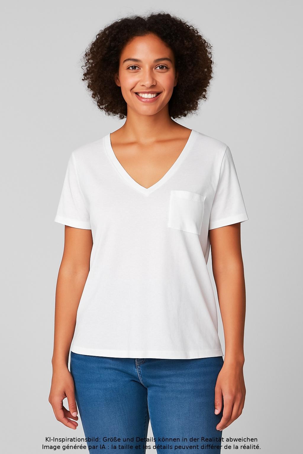 

Marc O Polo Damen T-Shirt, weiß, Gr. 42