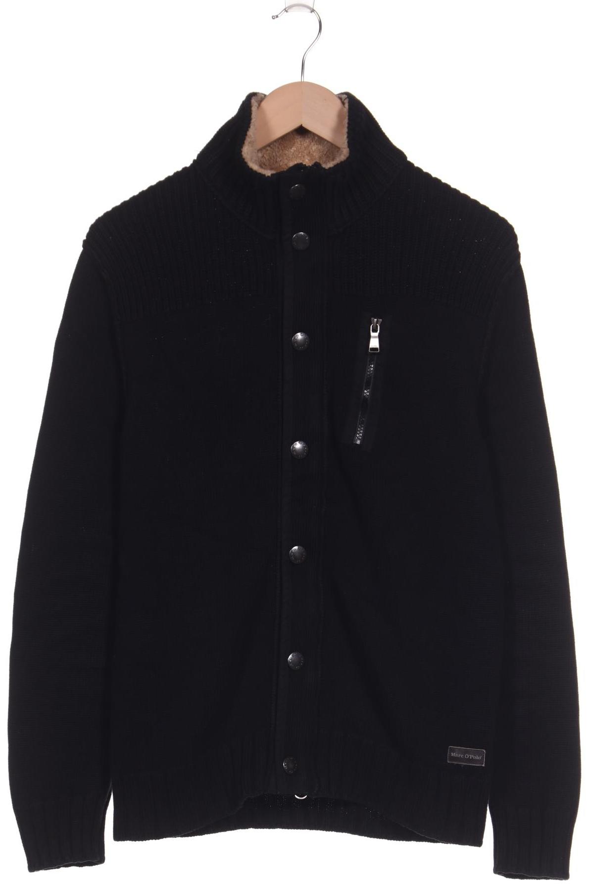 

Marc O Polo Herren Strickjacke, schwarz, Gr. 48
