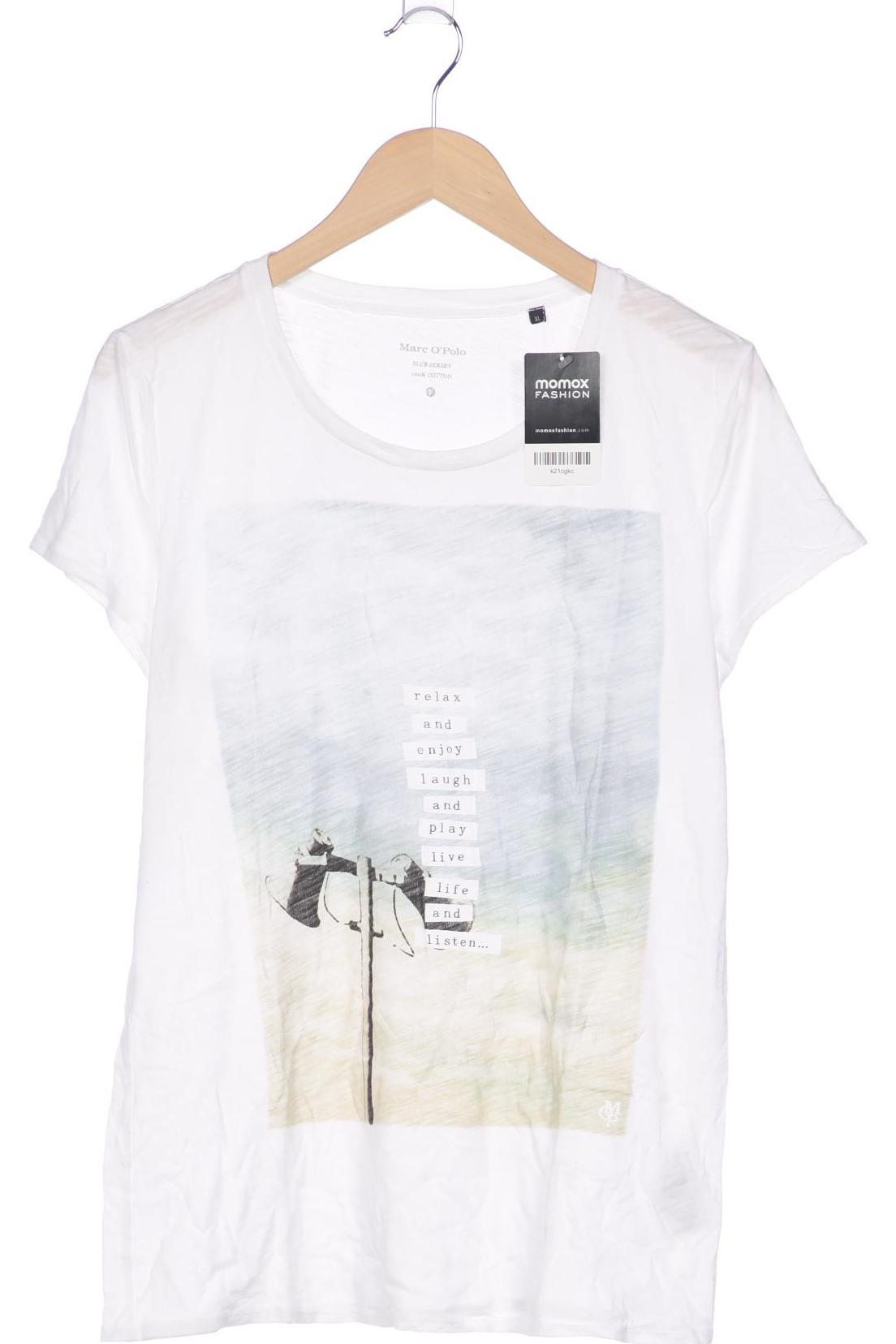 

Marc O Polo Damen T-Shirt, weiß, Gr. 44