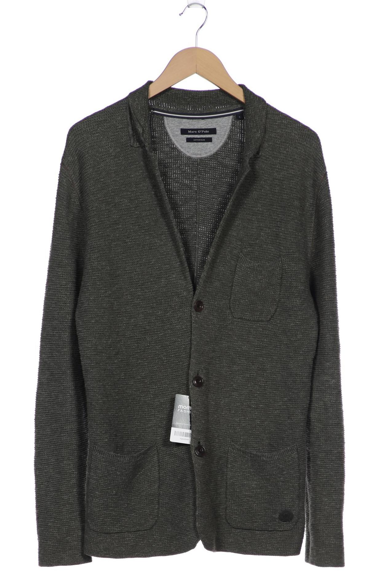 

Marc O Polo Herren Strickjacke, grün, Gr. 52