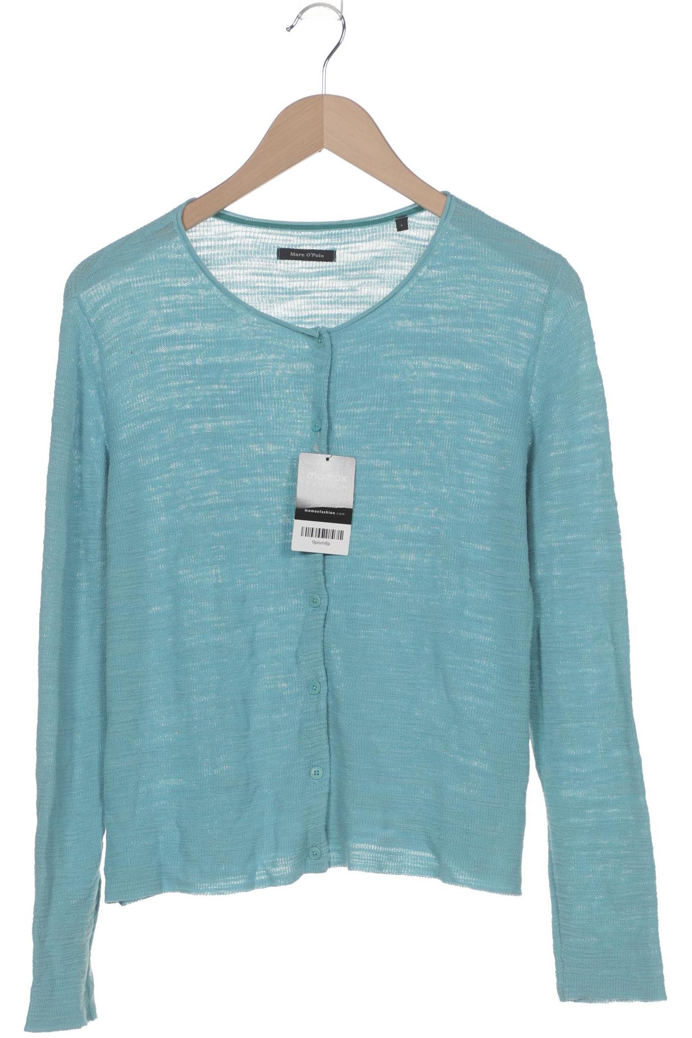 

Marc O Polo Damen Strickjacke, türkis, Gr. 42