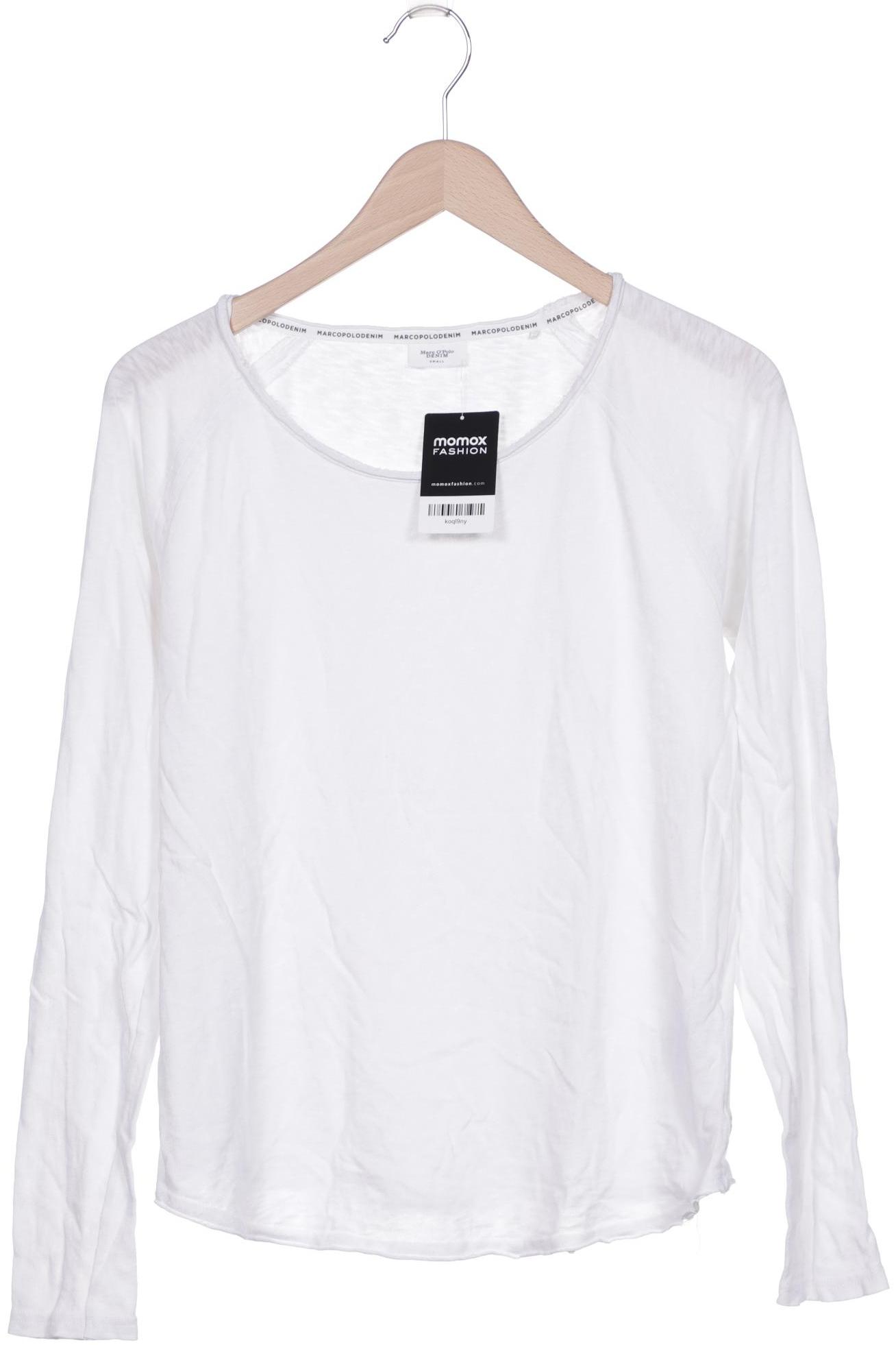 

Marc O Polo Damen Langarmshirt, weiß, Gr. 36
