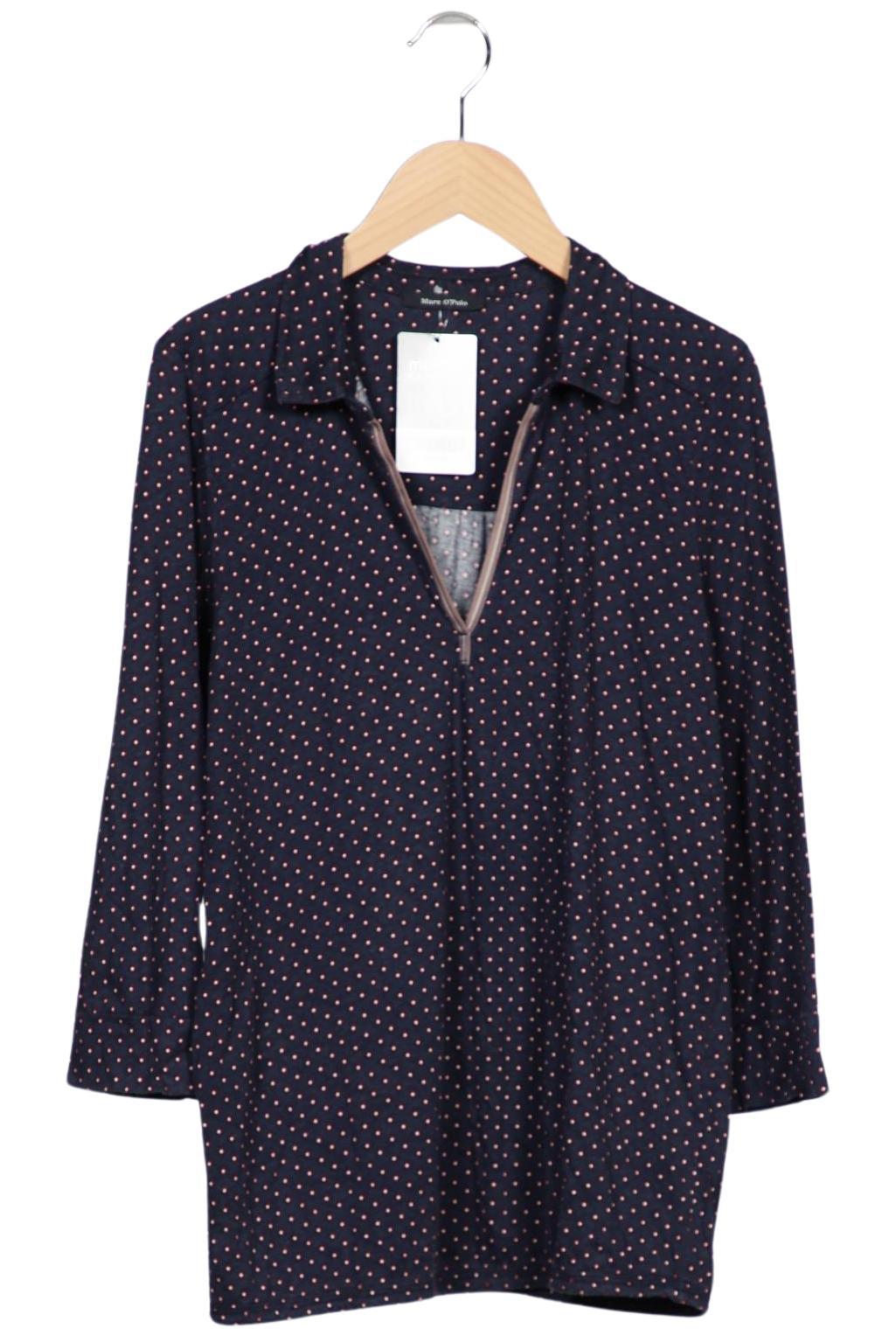 

Marc O Polo Damen Langarmshirt, marineblau, Gr. 38