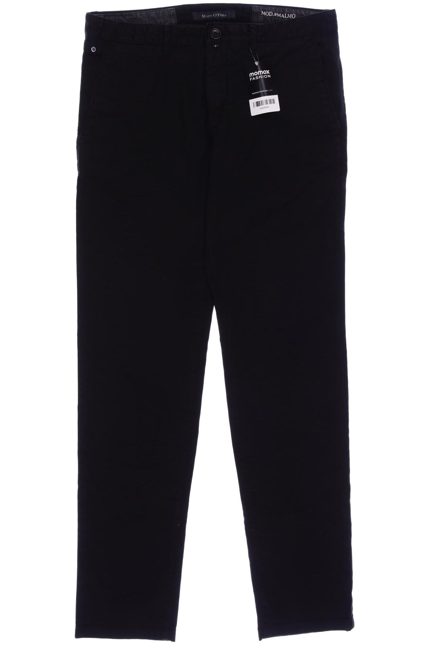 

Marc O Polo Herren Stoffhose, schwarz