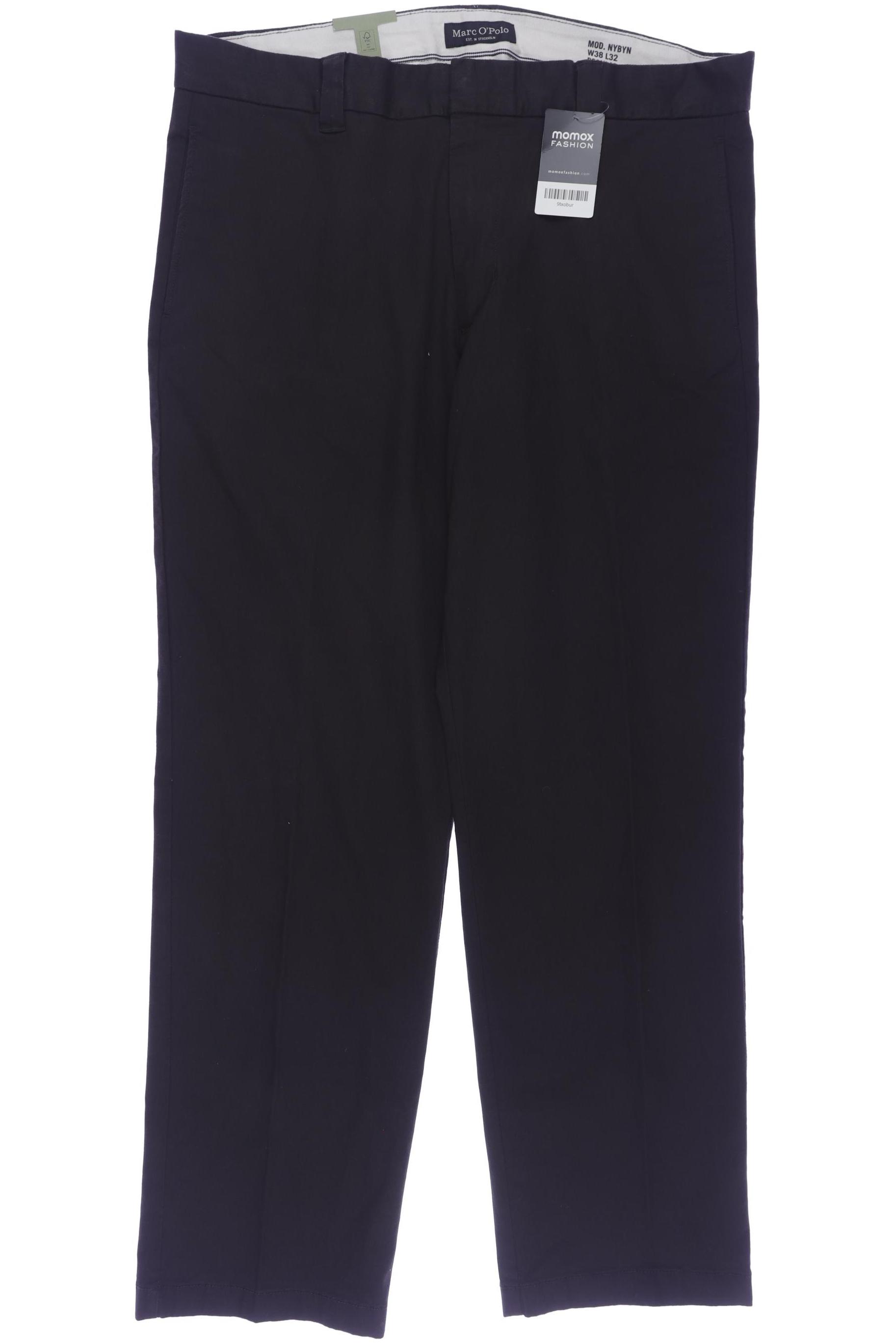 

Marc O Polo Herren Stoffhose, schwarz, Gr. 38