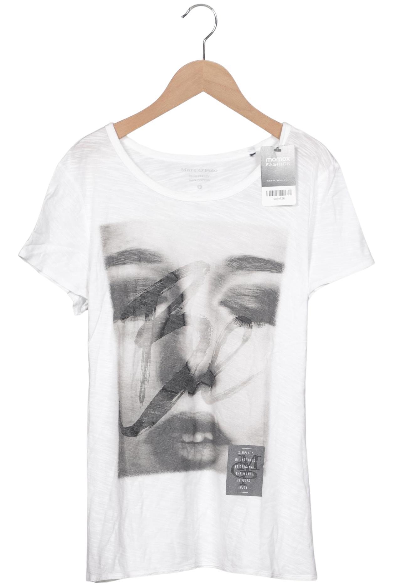 

Marc O Polo Damen T-Shirt, weiß, Gr. 38