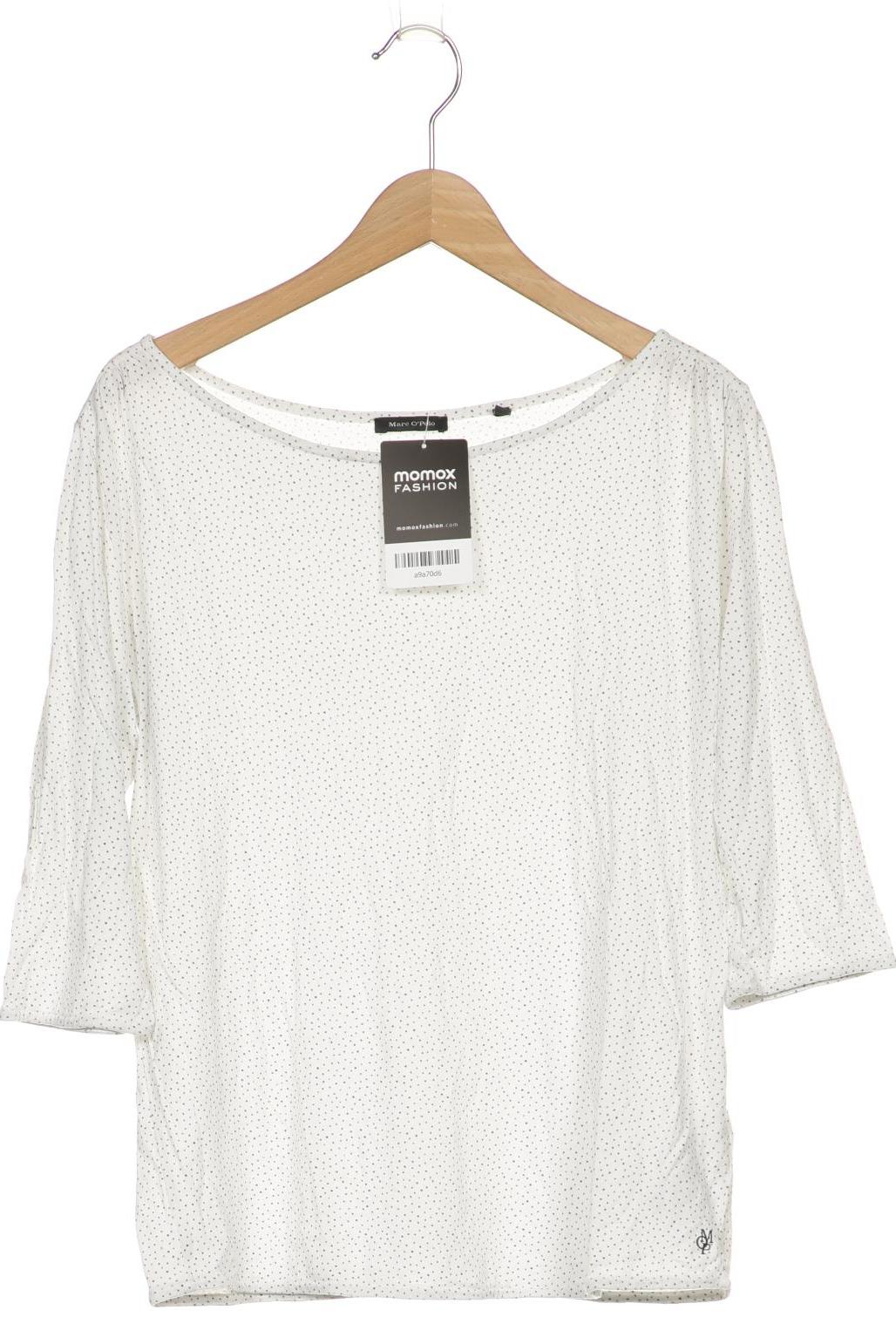 

Marc O Polo Damen Langarmshirt, weiß, Gr. 38