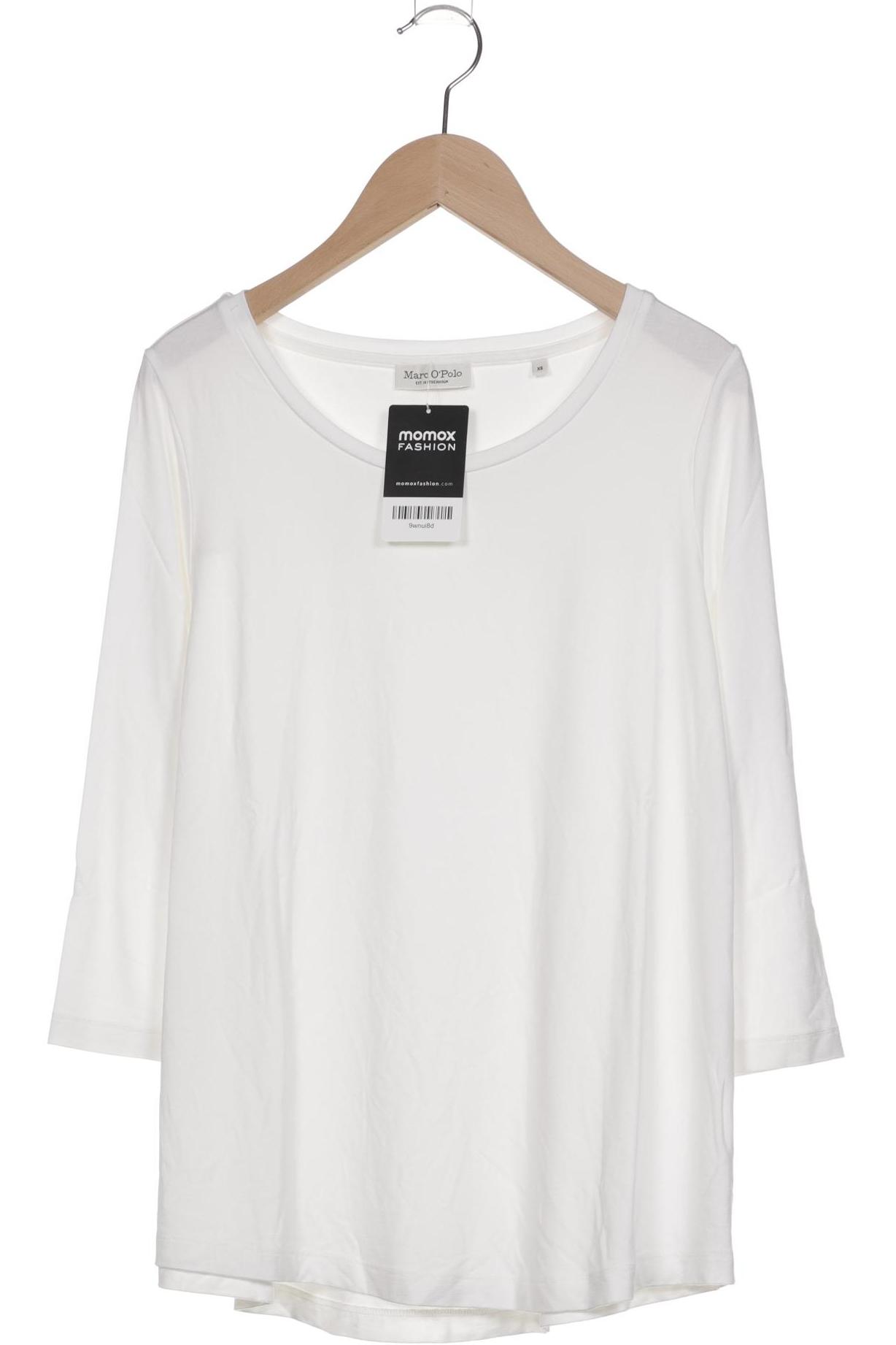 

Marc O Polo Damen Langarmshirt, weiß, Gr. 34
