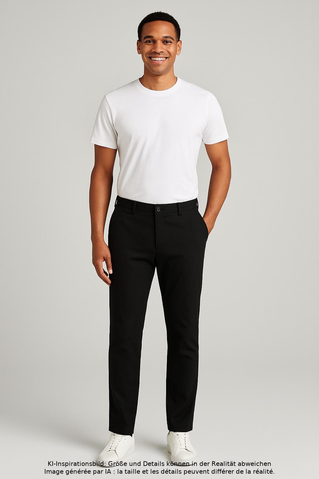 

Marc O Polo Herren Stoffhose, schwarz, Gr. 29