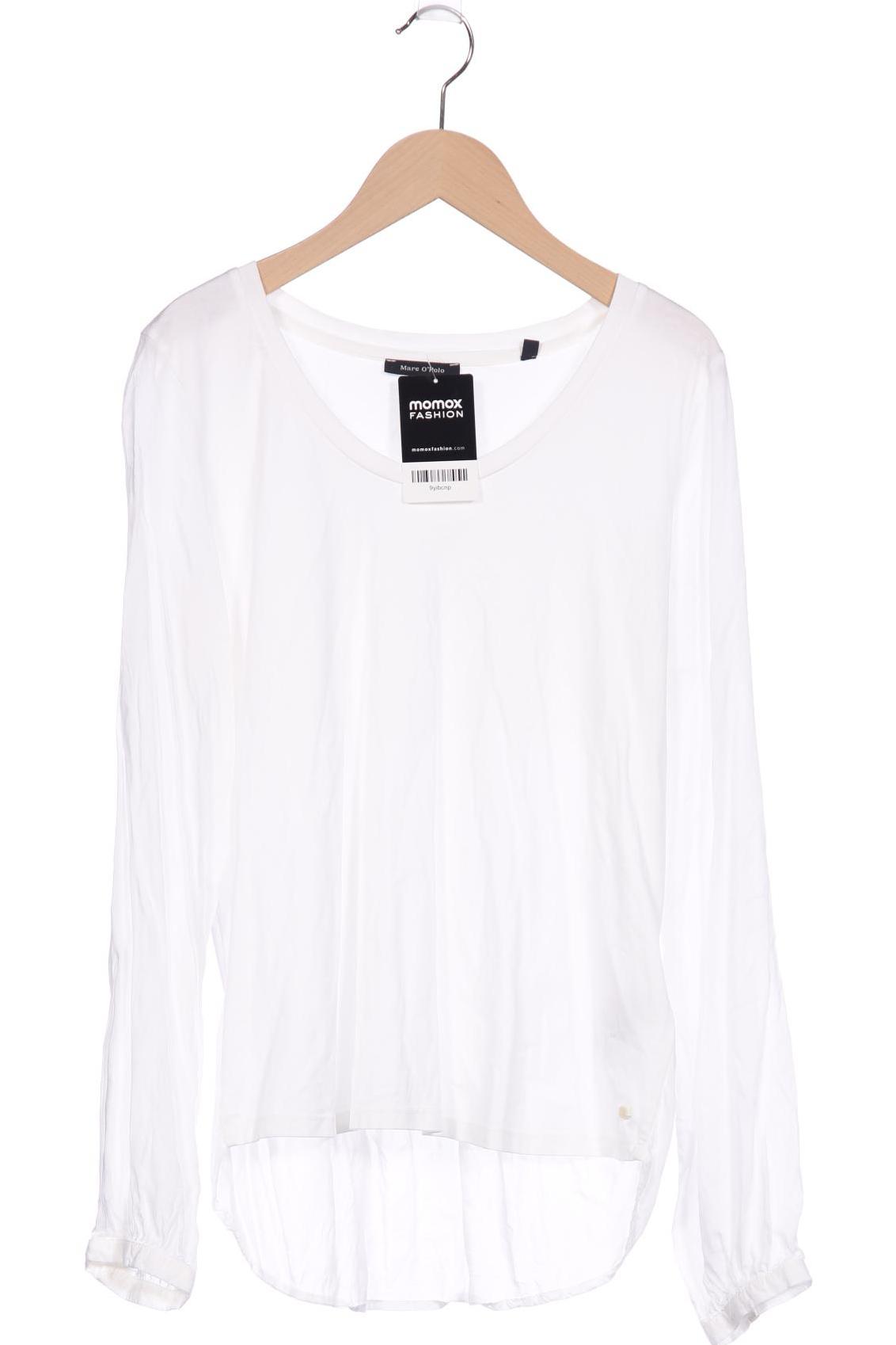 

Marc O Polo Damen Langarmshirt, weiß