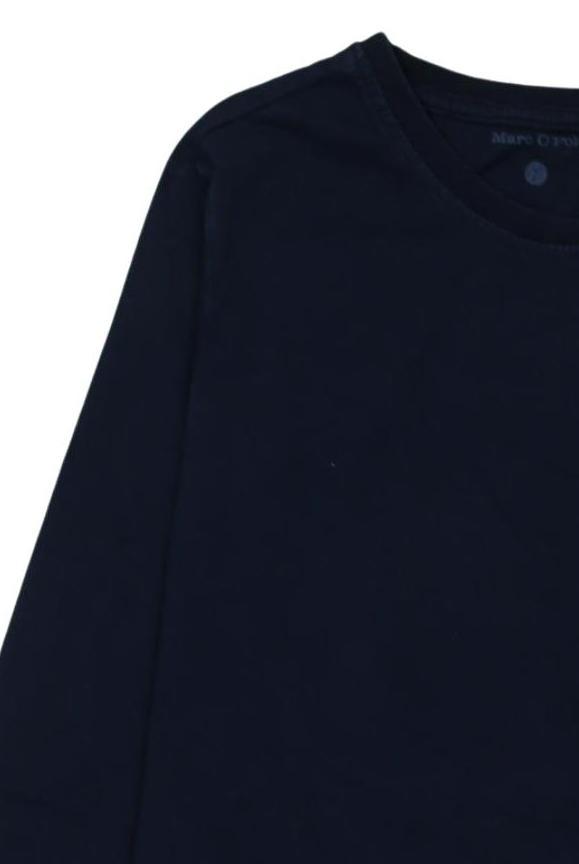 Thumbnail - Marc O Polo Jungen Langarmshirt, marineblau, Gr. 146/152
