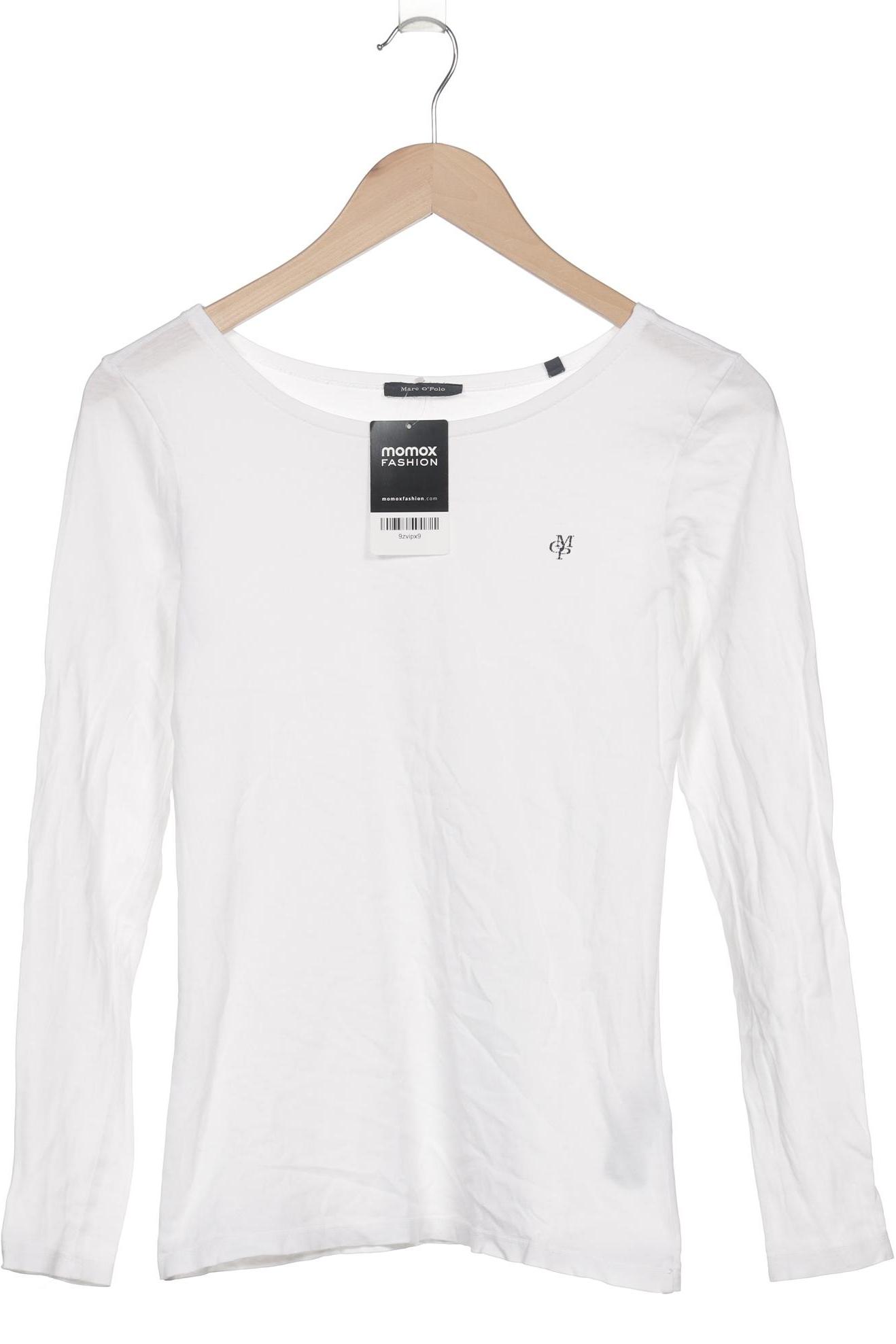 

Marc O Polo Damen Langarmshirt, weiß, Gr. 34