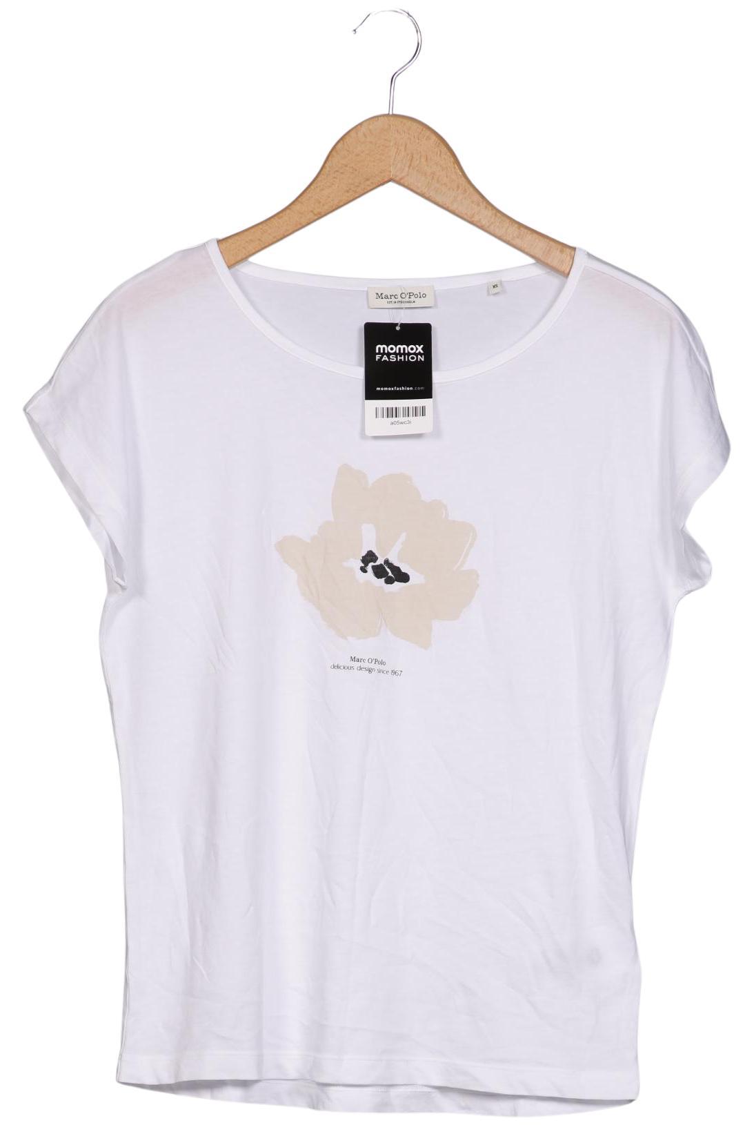 

Marc O Polo Damen T-Shirt, weiß, Gr. 34