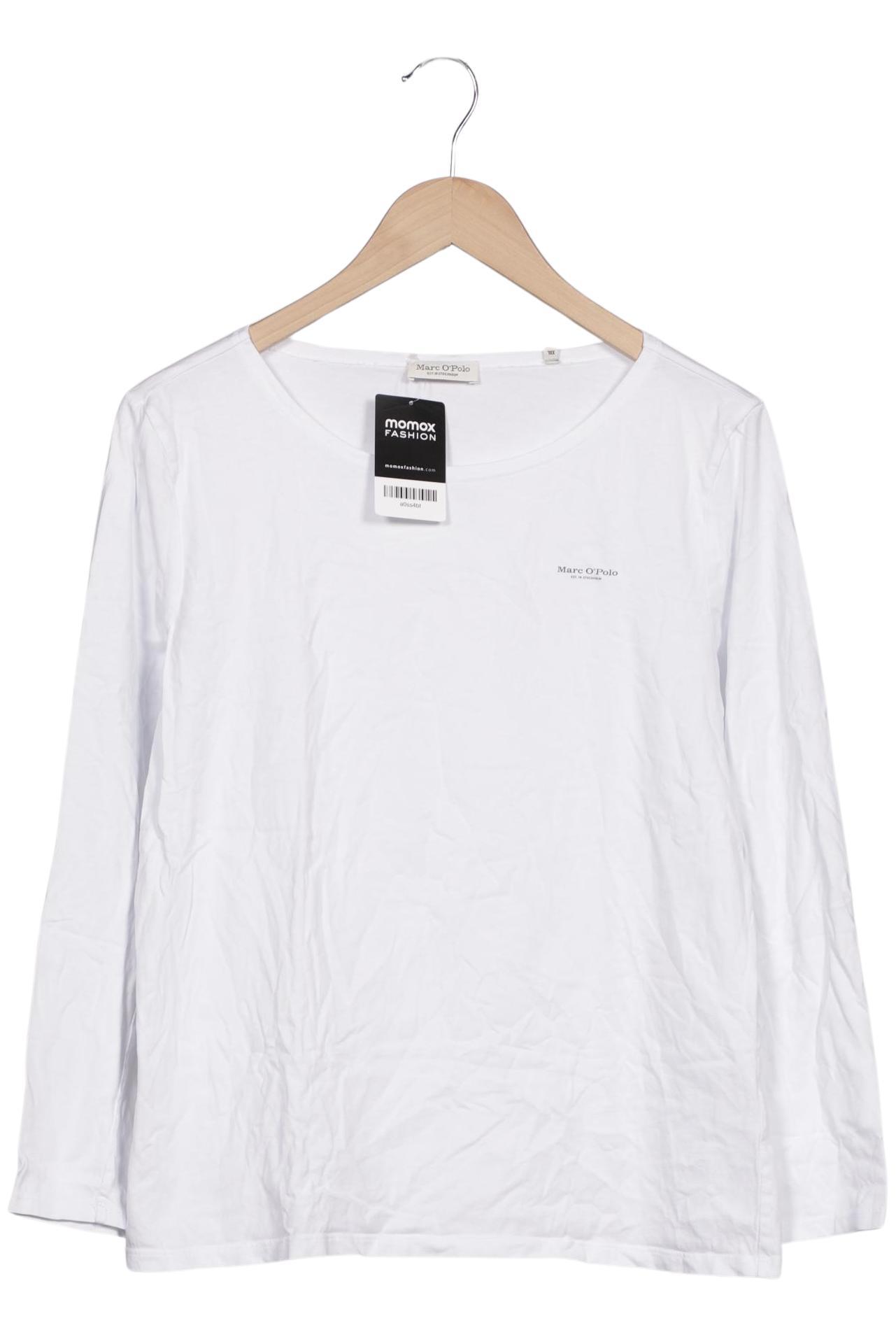 

Marc O Polo Damen Langarmshirt, weiß, Gr. 46