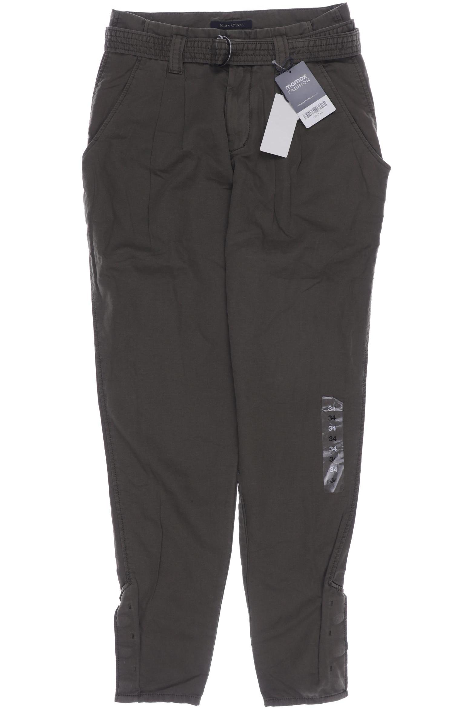 

Marc O Polo Damen Stoffhose, grün, Gr. 34