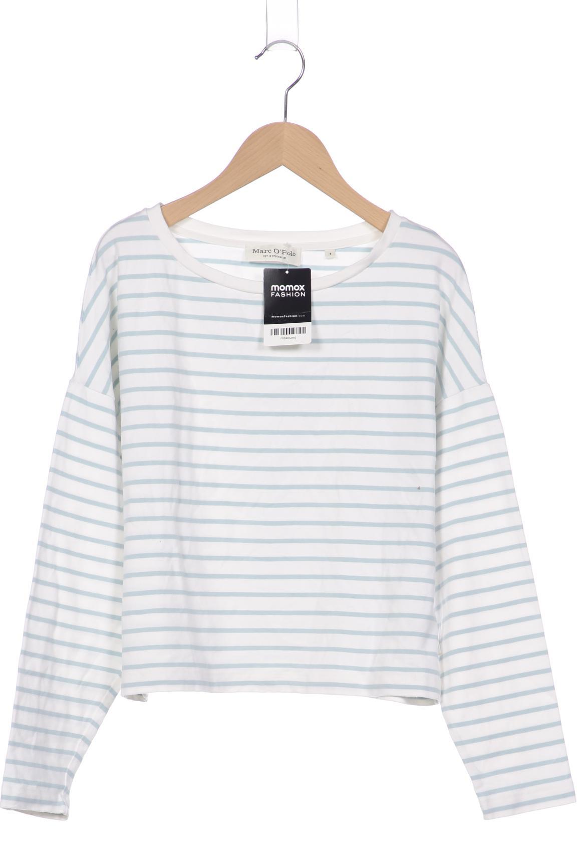 

Marc O Polo Damen Langarmshirt, weiß, Gr. 36