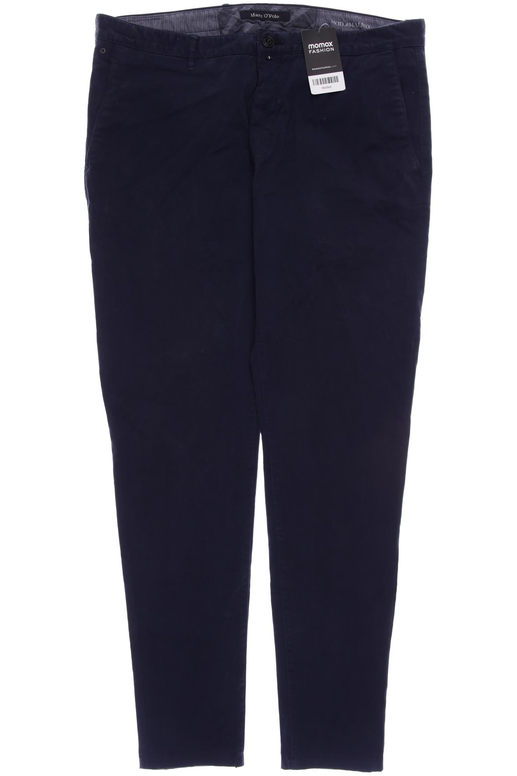 

Marc O Polo Herren Stoffhose, marineblau
