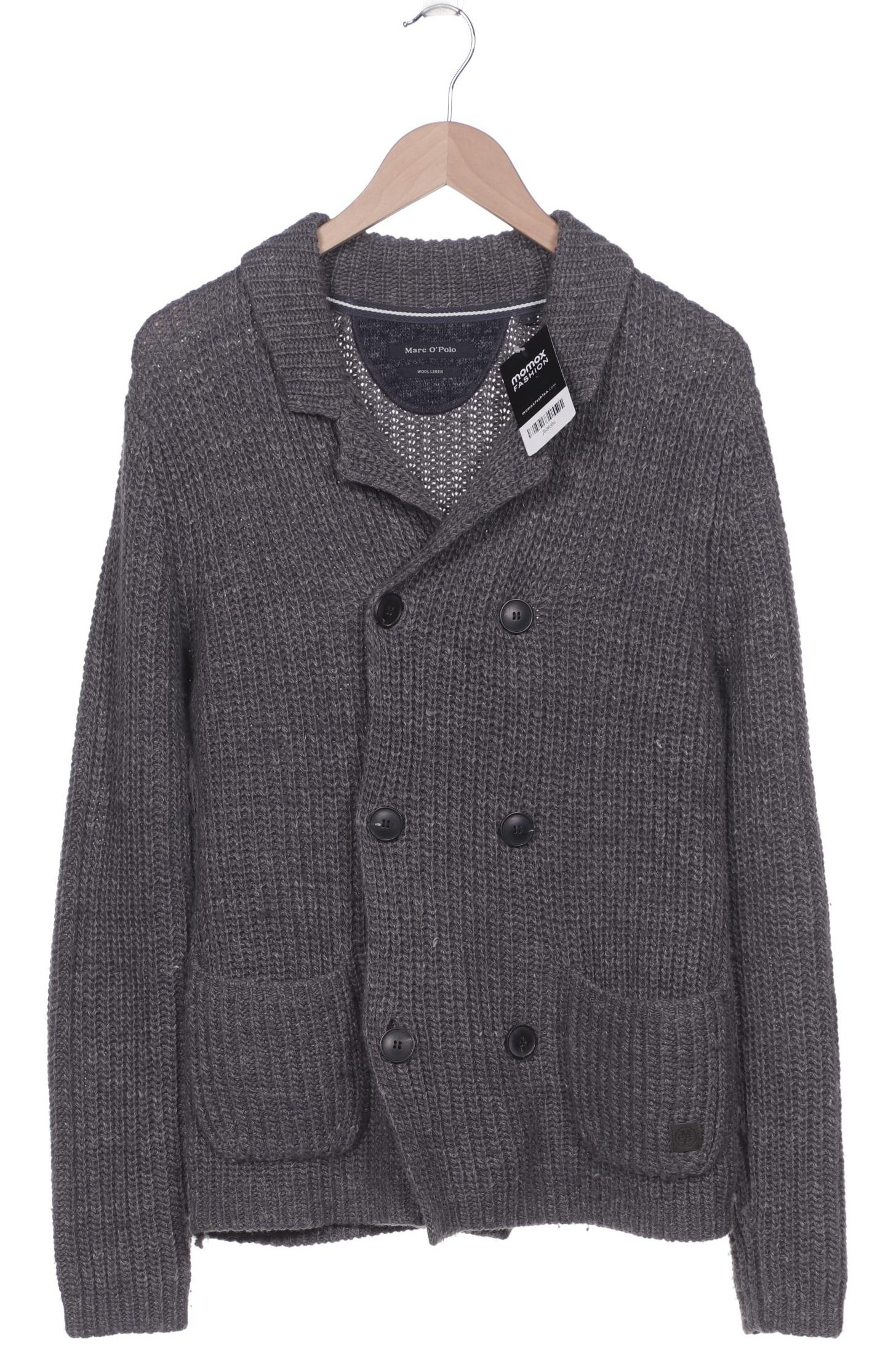 

Marc O Polo Herren Strickjacke, grau, Gr. 46