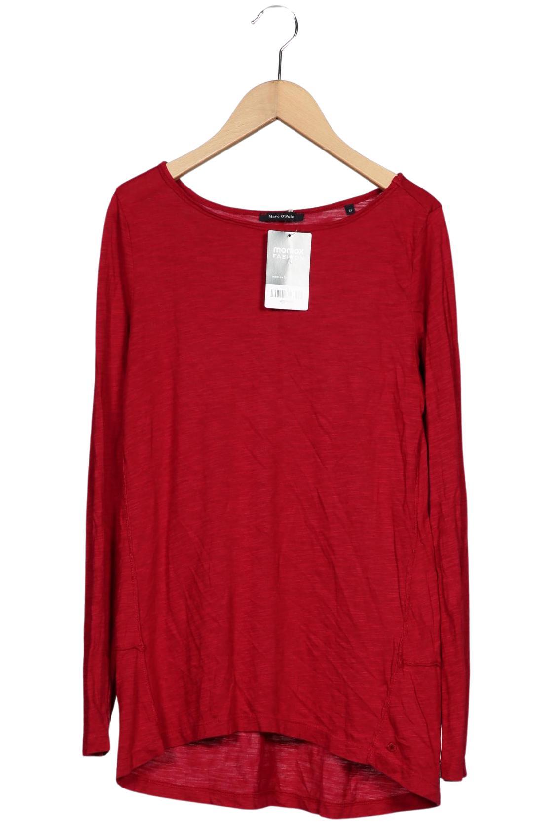 

Marc O Polo Damen Langarmshirt, rot, Gr. 34