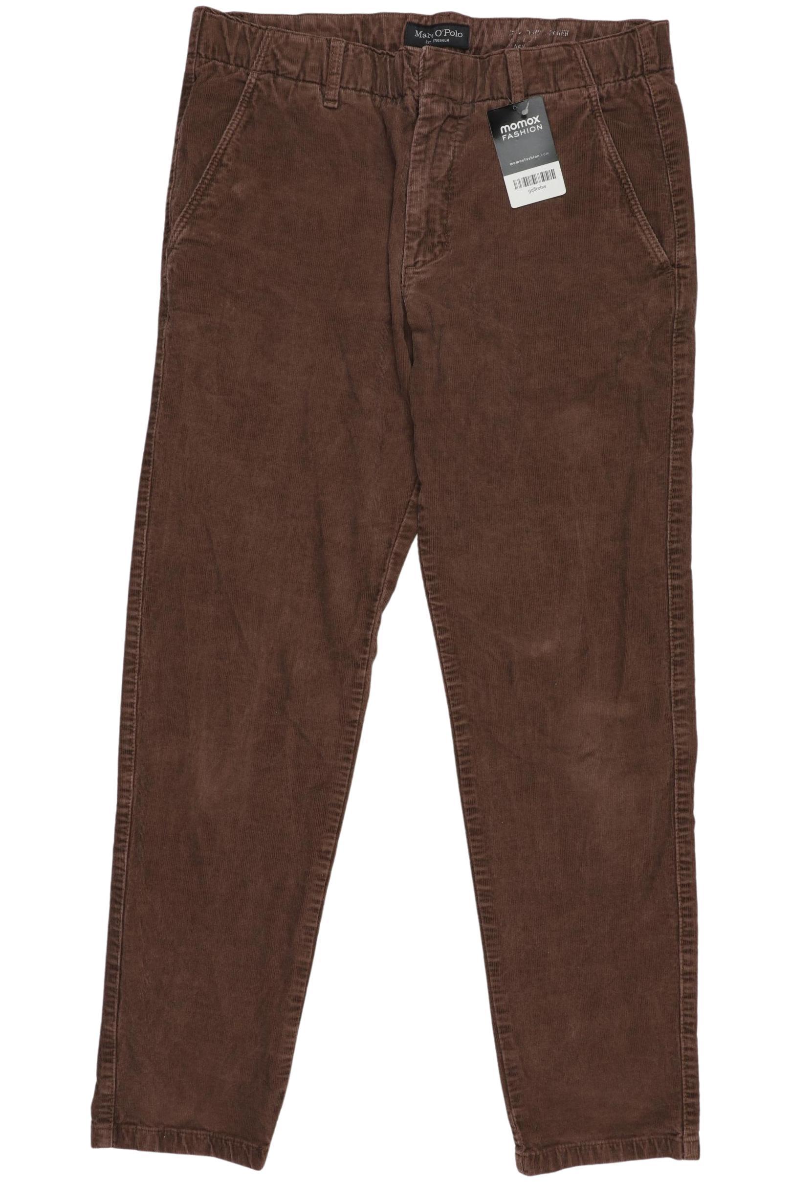 

Marc O Polo Herren Stoffhose, braun, Gr. 34