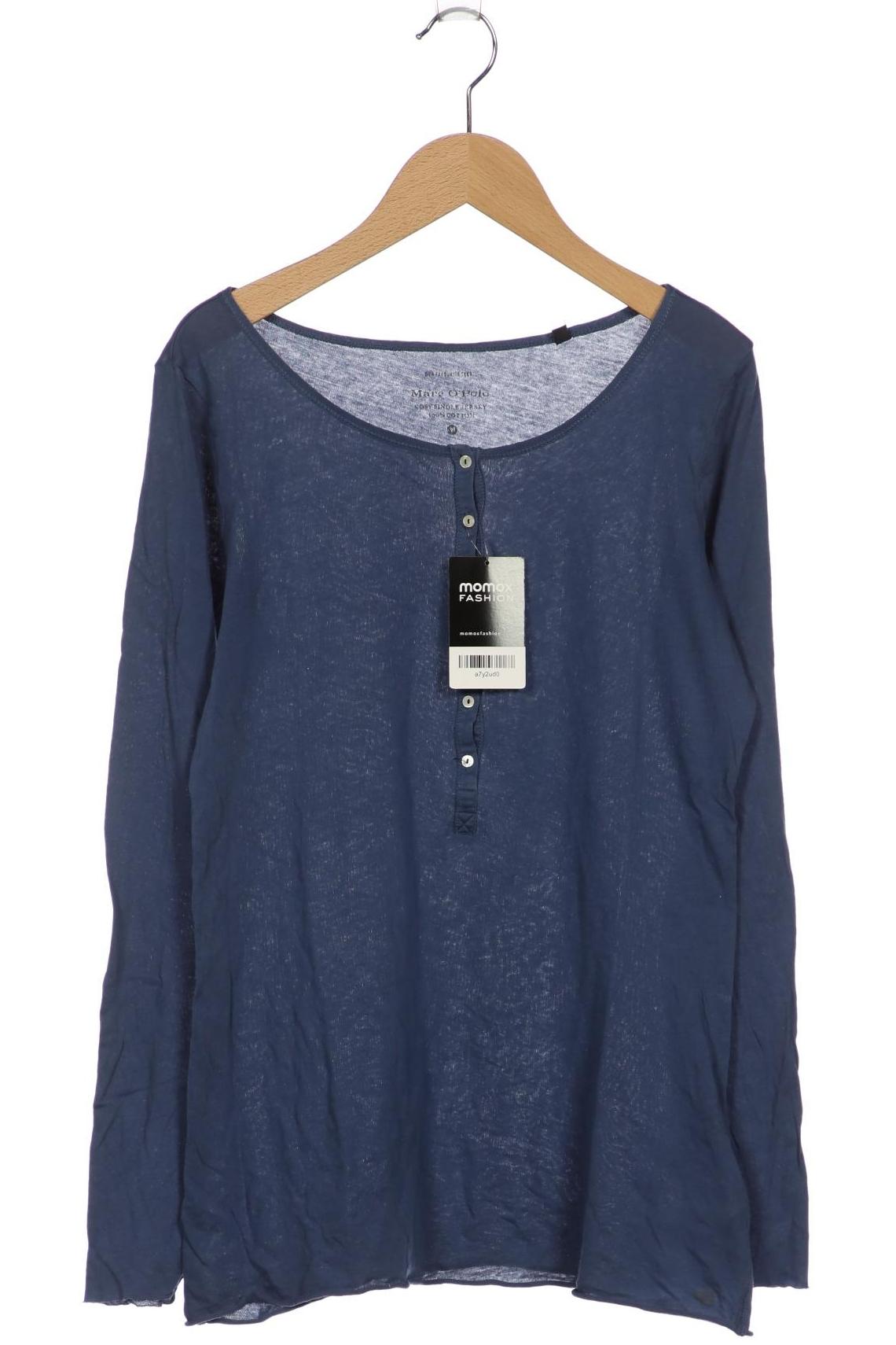 

Marc O Polo Damen Langarmshirt, blau, Gr. 38