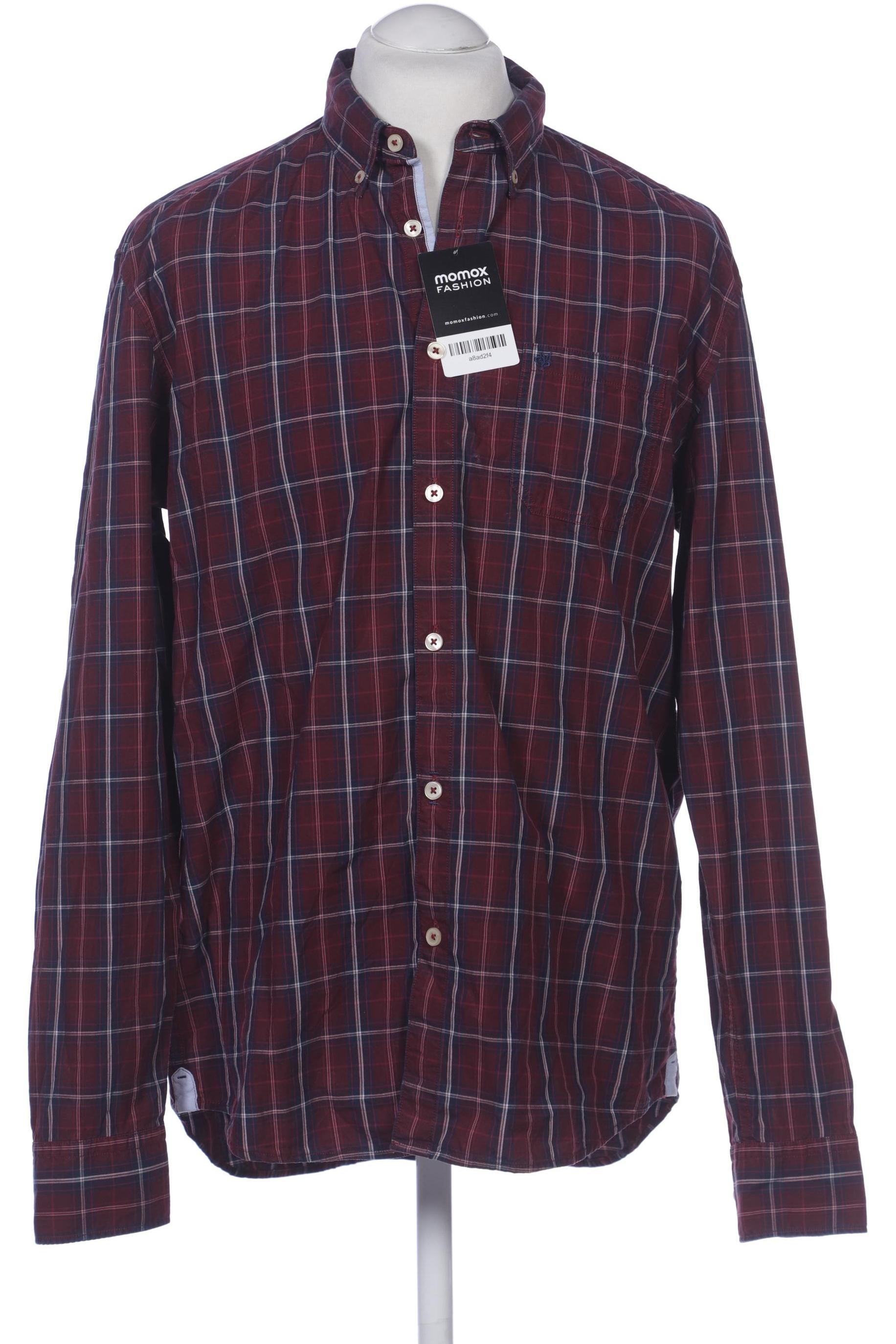 

Marc O Polo Herren Hemd, bordeaux, Gr. 52