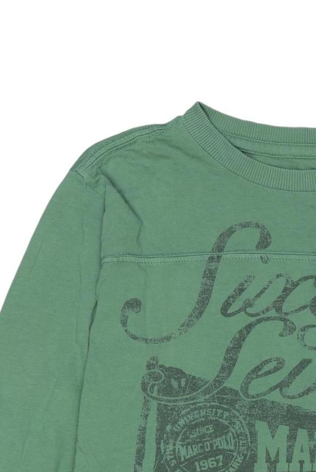 Thumbnail - Marc O Polo Jungen Langarmshirt, grün, Gr. 140