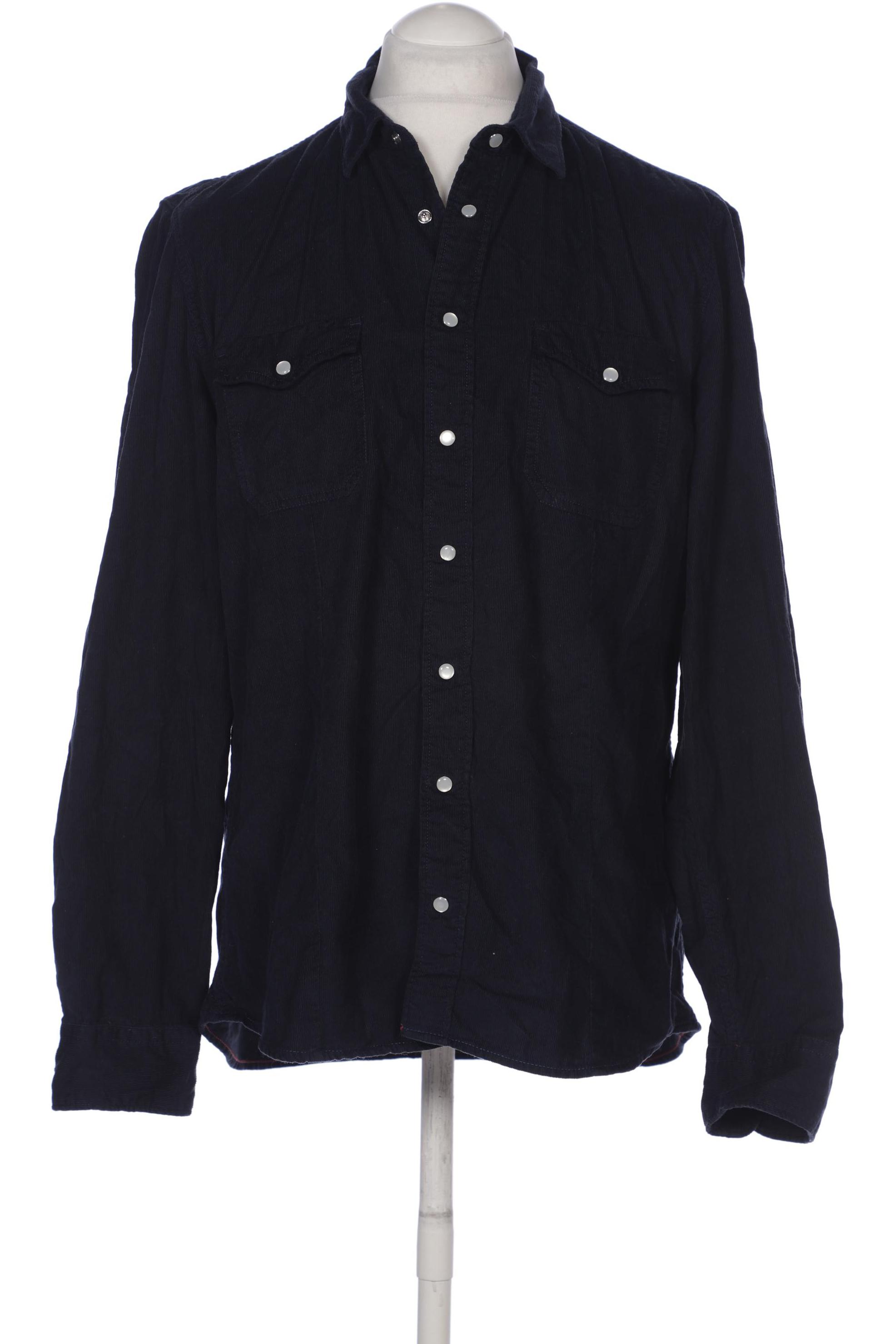 

Marc O Polo Herren Hemd, marineblau, Gr. 54