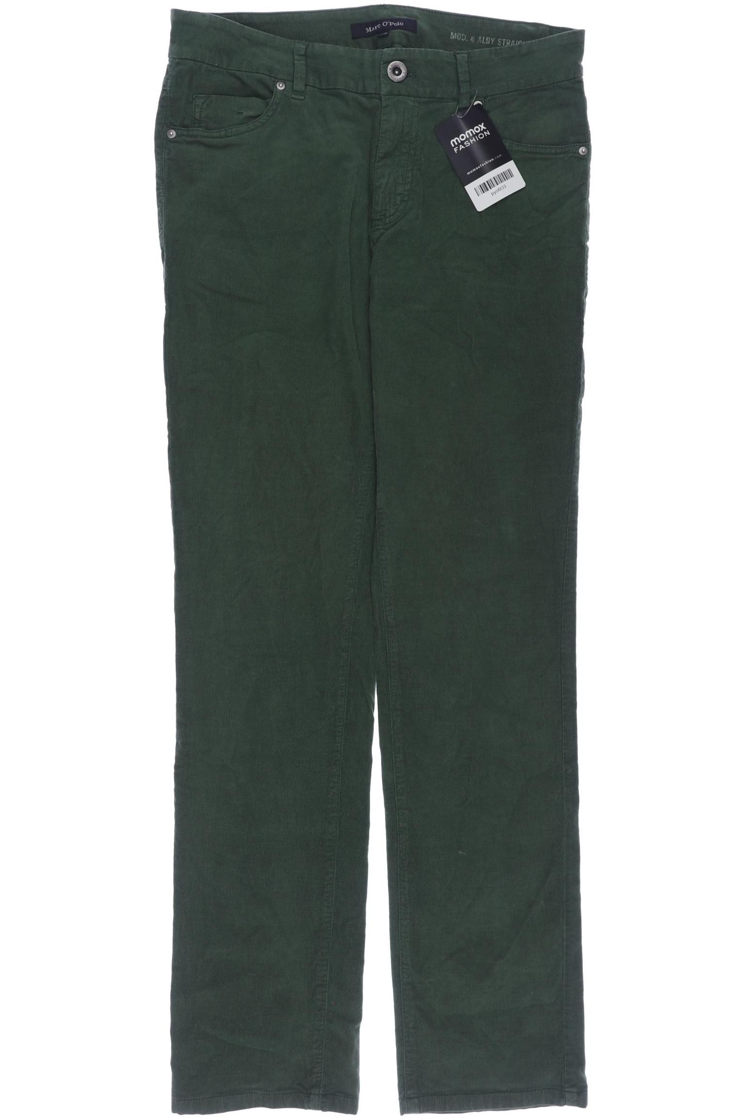 

Marc O Polo Damen Stoffhose, grün, Gr. 27