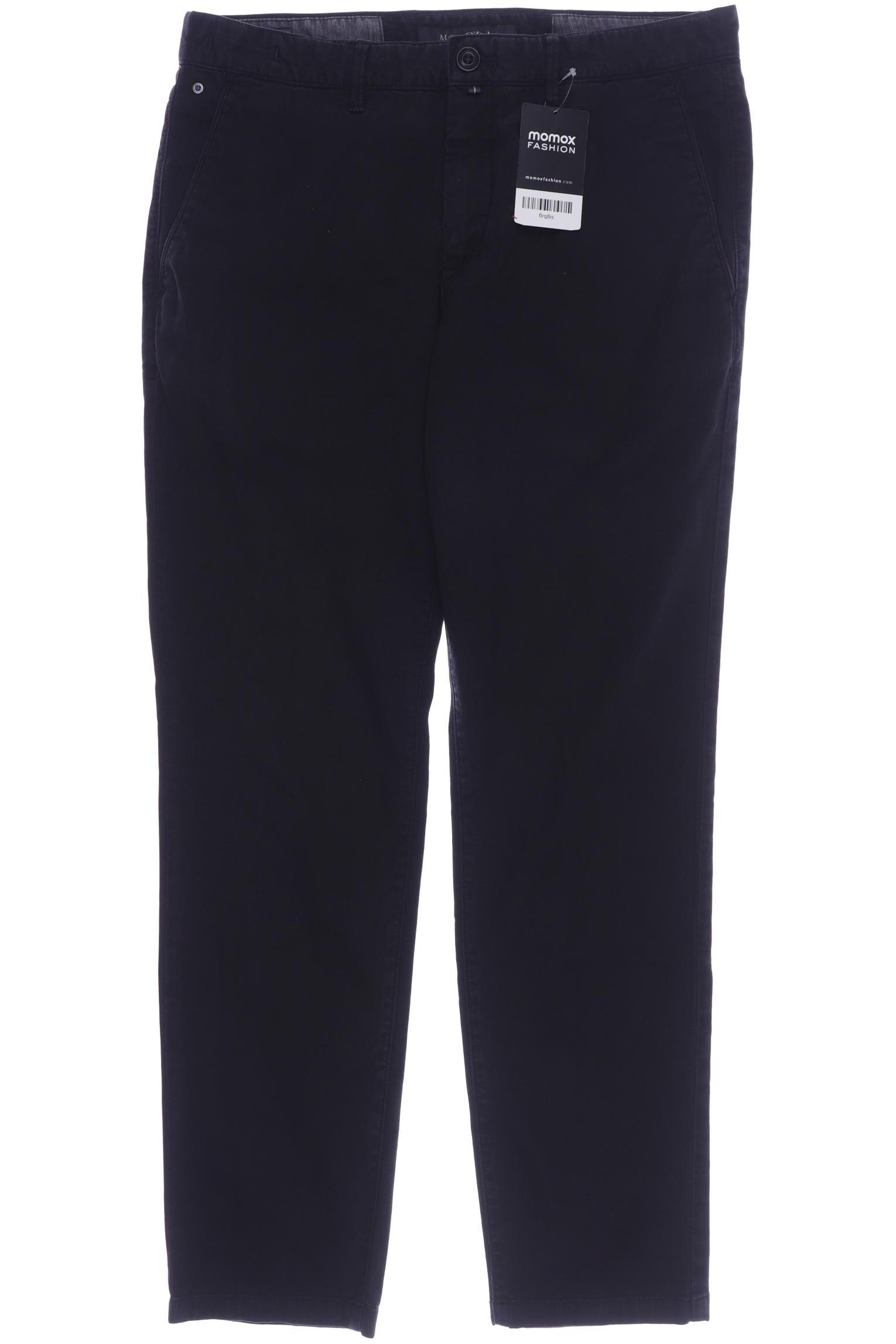

Marc O Polo Herren Stoffhose, schwarz
